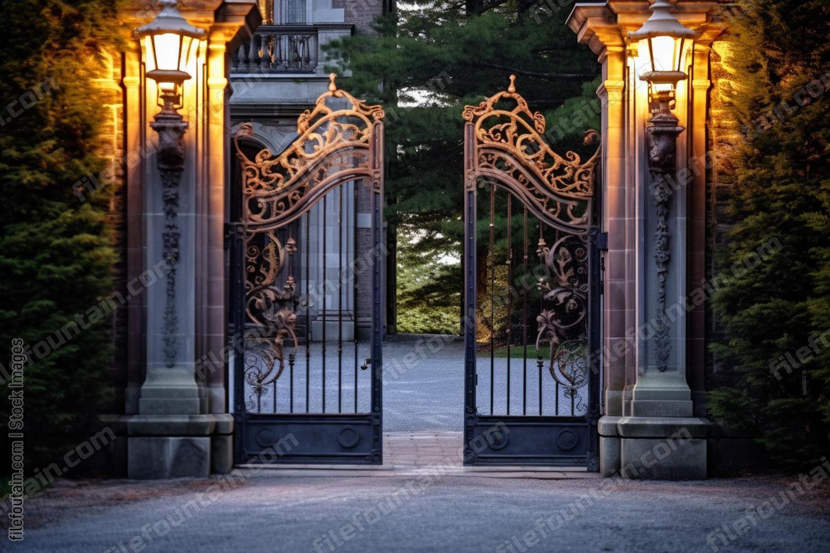 Open Mansion Gates Vacation Home
