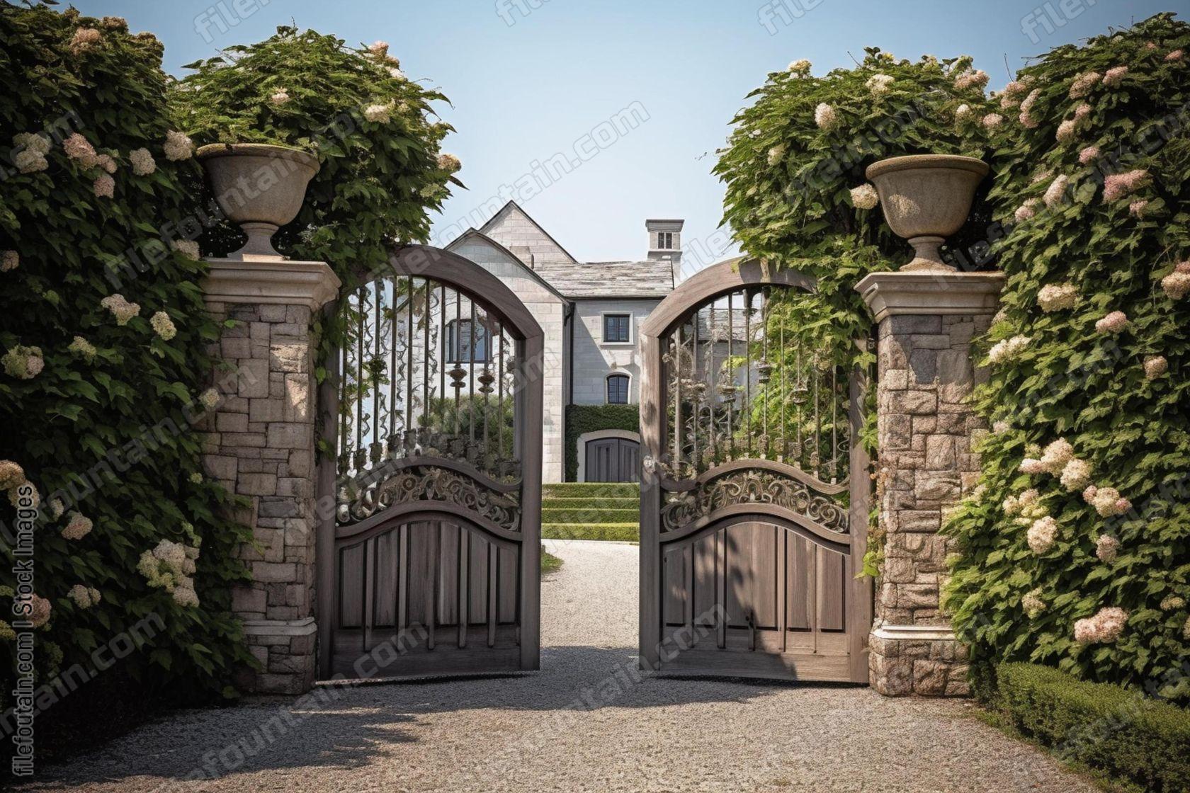 Open Mansion Gates Vacation Home