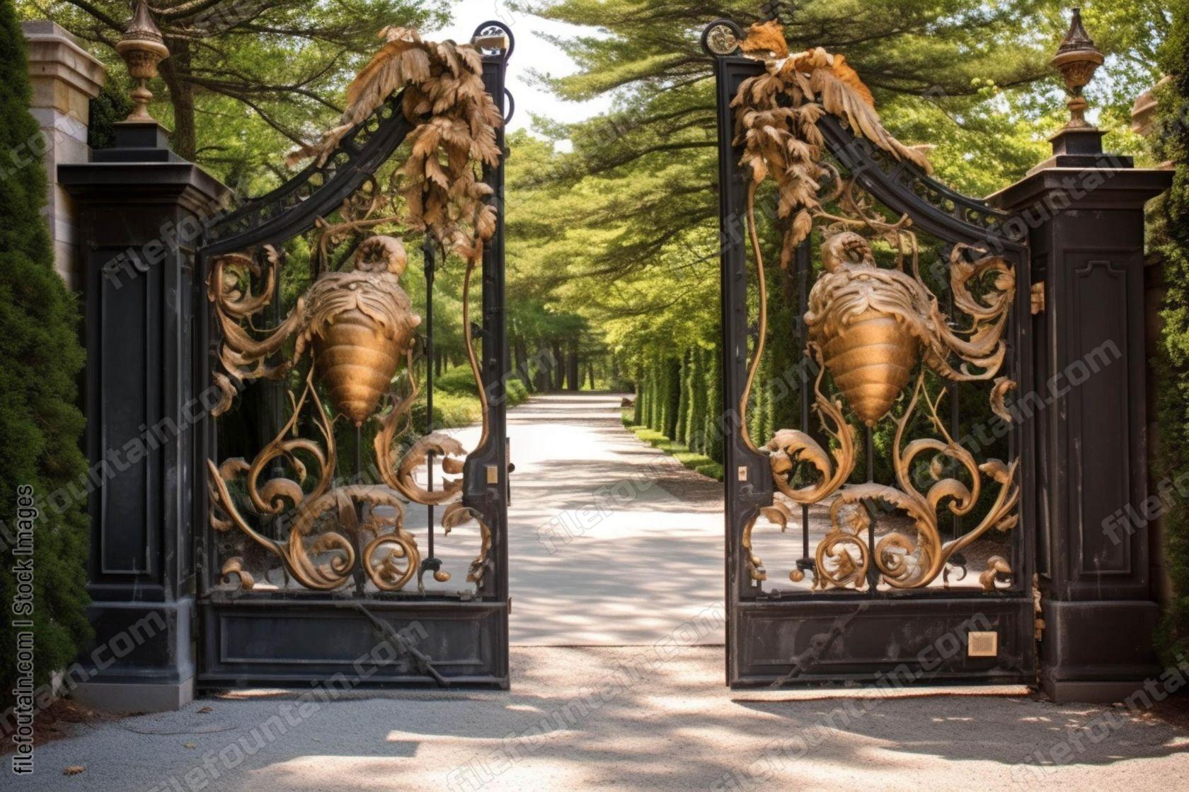 Open Mansion Gates Vacation Home