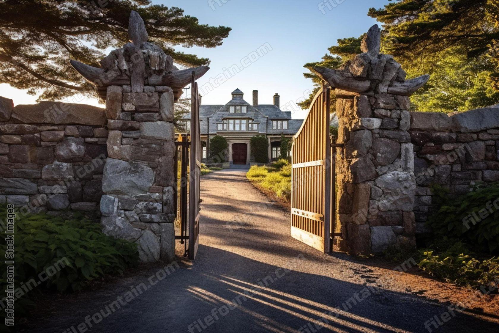 Open Mansion Gates Vacation Home