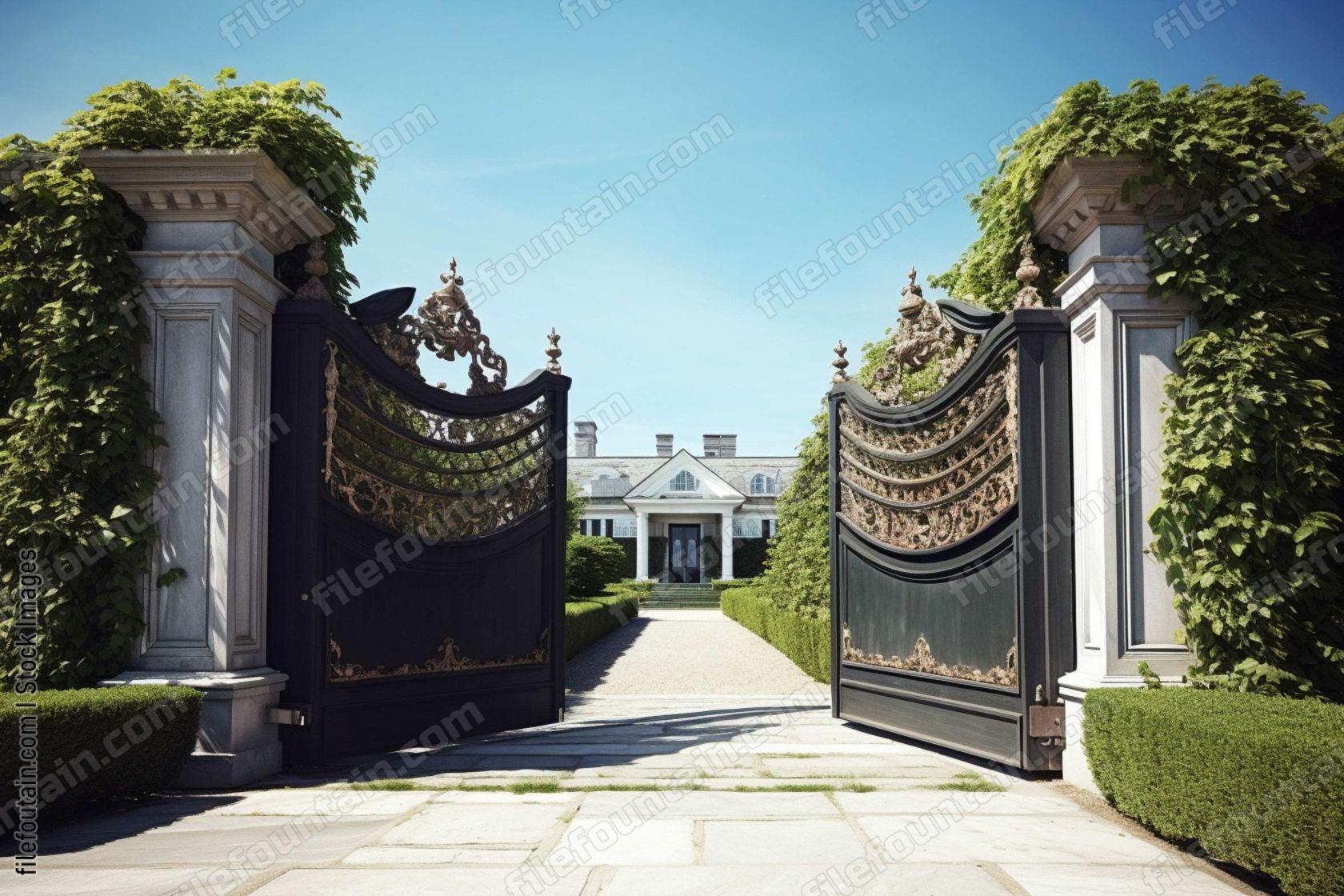 Open Mansion Gates Vacation Home