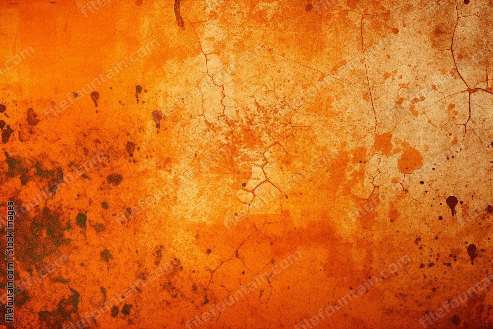 Orange Grunge Texture Background Wallpaper Design
