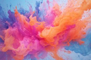 Paint Dissolving In Water Background Pattern