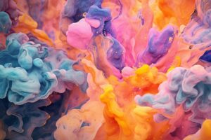 Paint Dissolving In Water Background Pattern