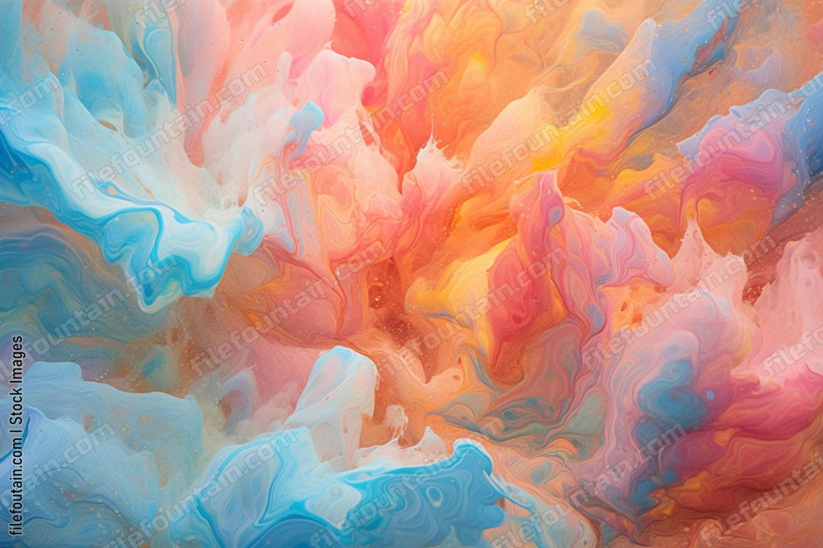 Paint Dissolving In Water Background Pattern