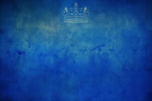 Royal Blue Grunge Texture Background Wallpaper Design