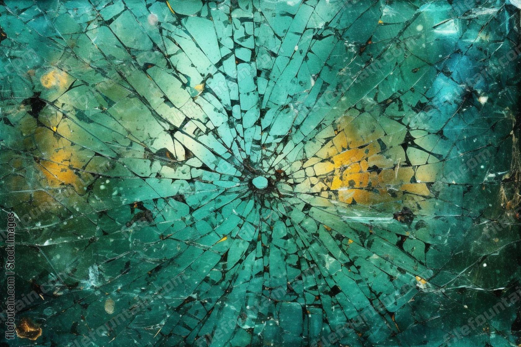 Scratched Glass