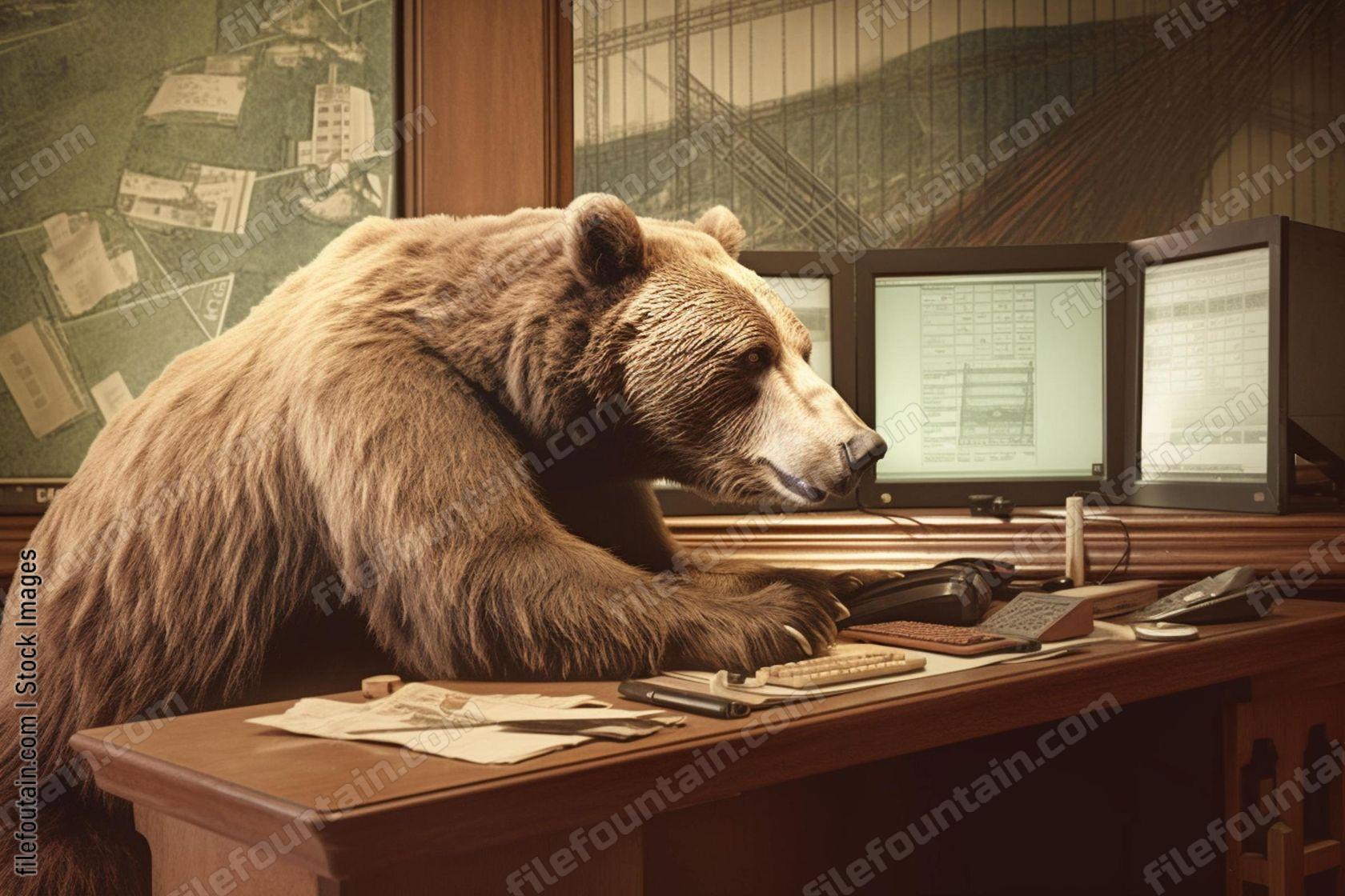 Stock Market Bear Economy Recession Economics