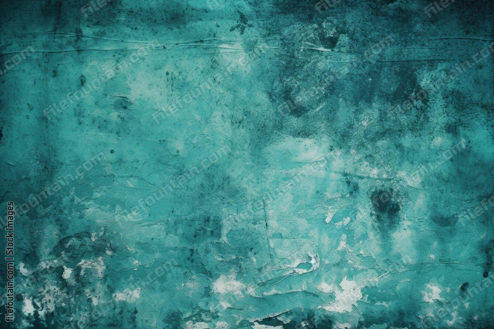 Teal Grunge Texture Background Wallpaper Design