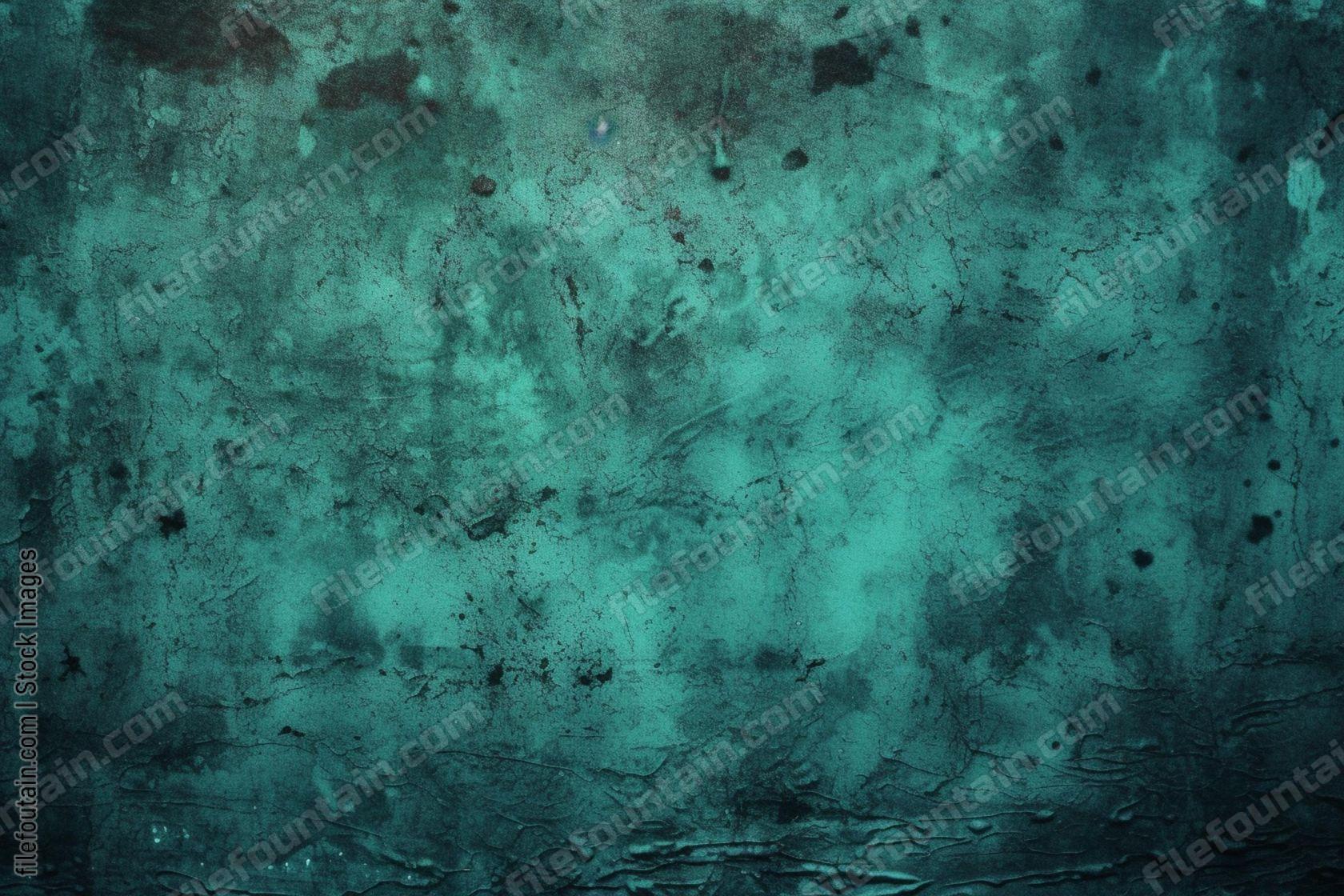 Teal Grunge Texture Background Wallpaper Design