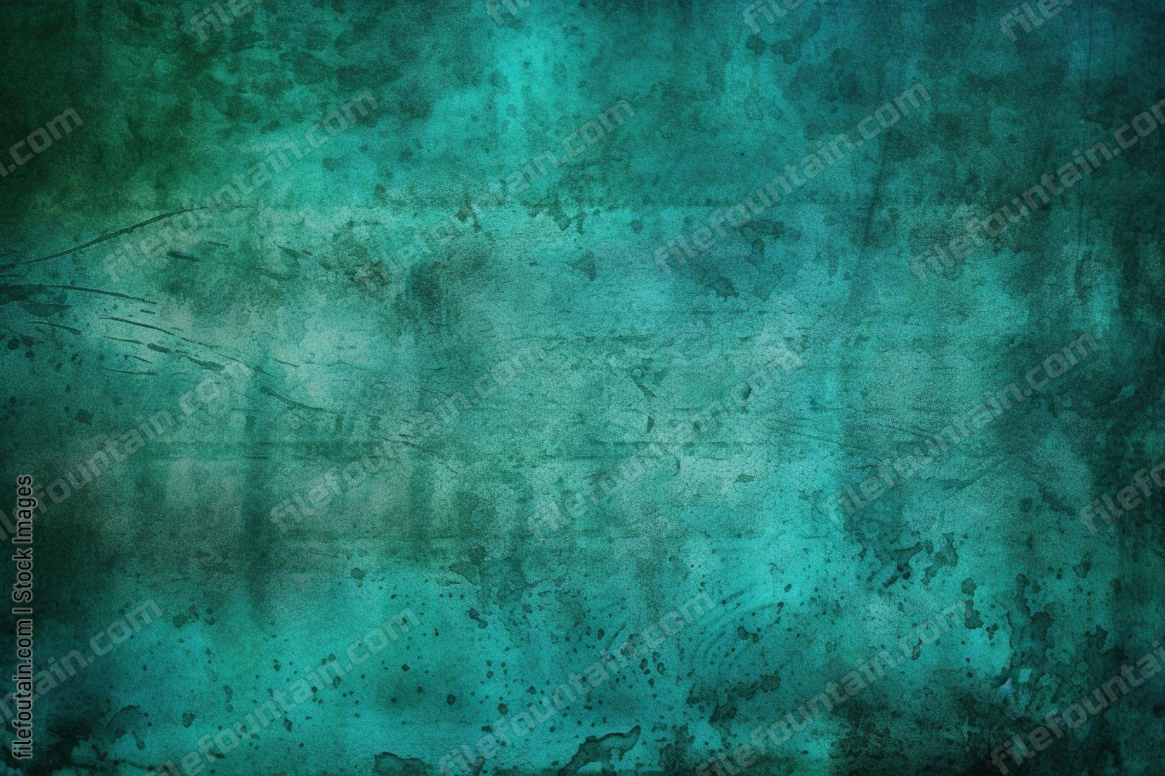 Teal Grunge Texture Background Wallpaper Design