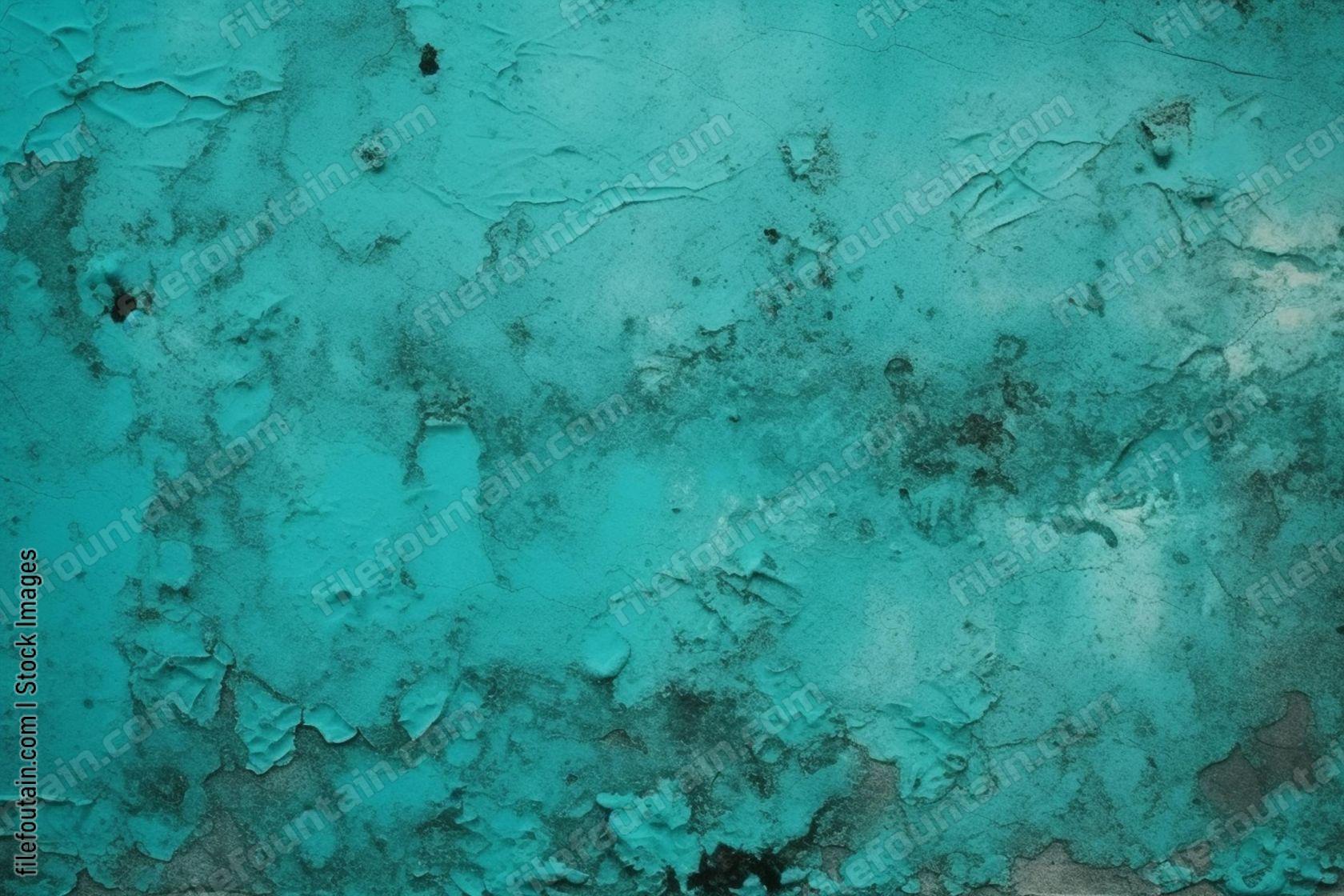 Turquoise Grunge Texture Background Wallpaper Design