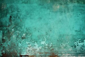 Turquoise Grunge Texture Background Wallpaper Design