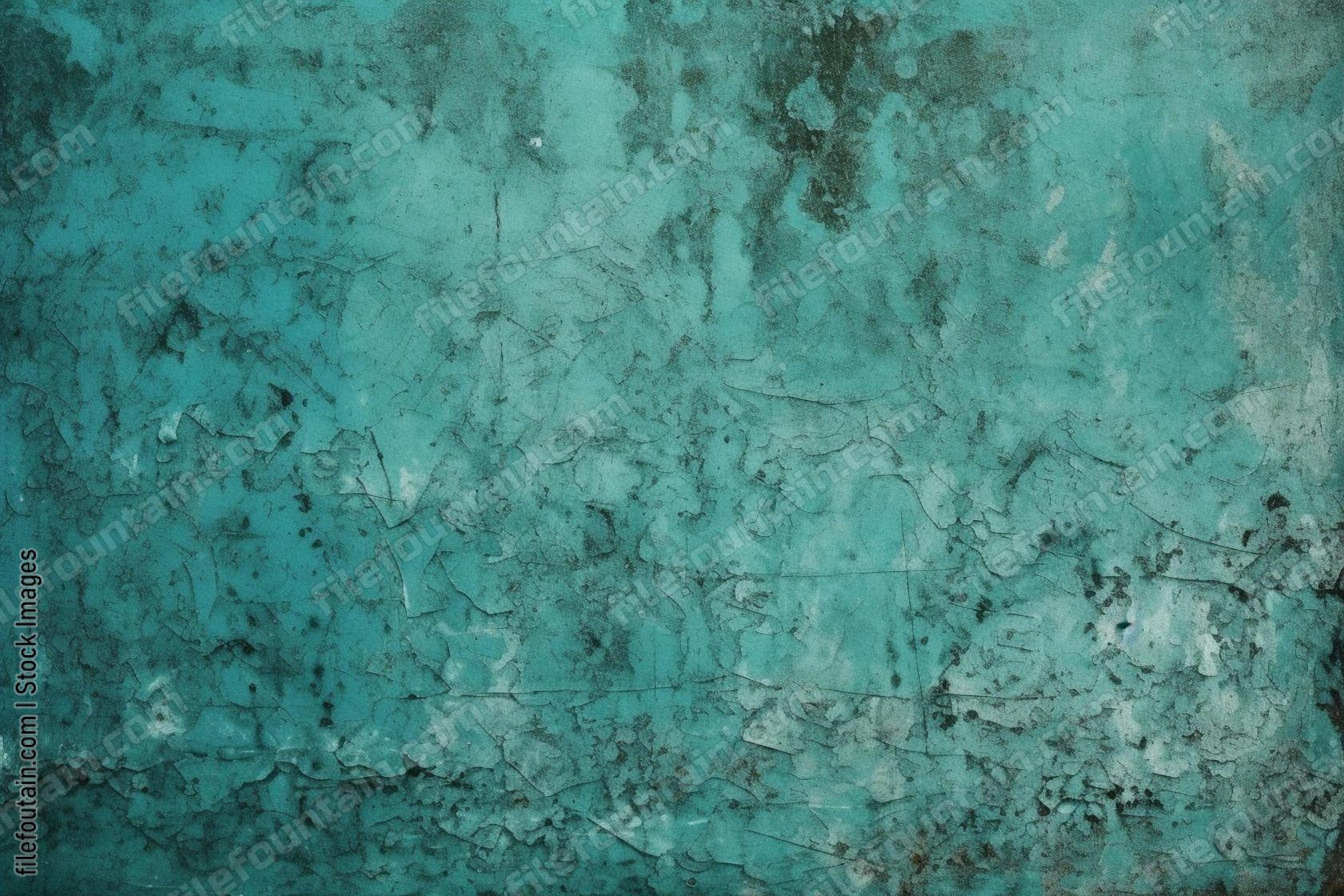 Turquoise Grunge Texture Background Wallpaper Design