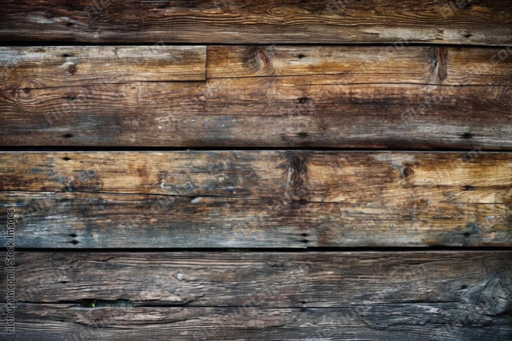 Weathered Wood Plank