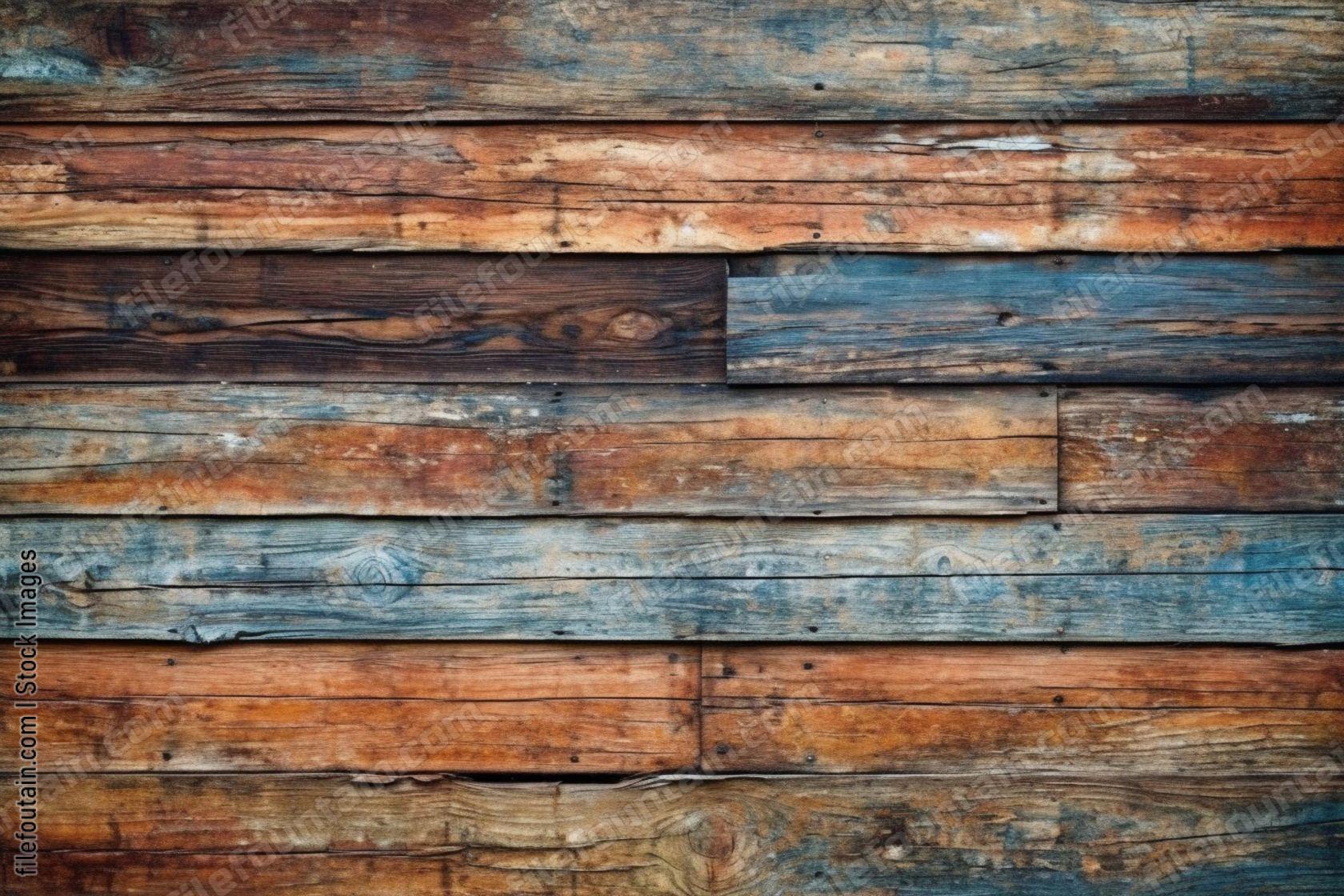 Weathered Wood Plank