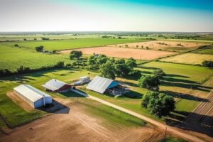 Farm Drone View