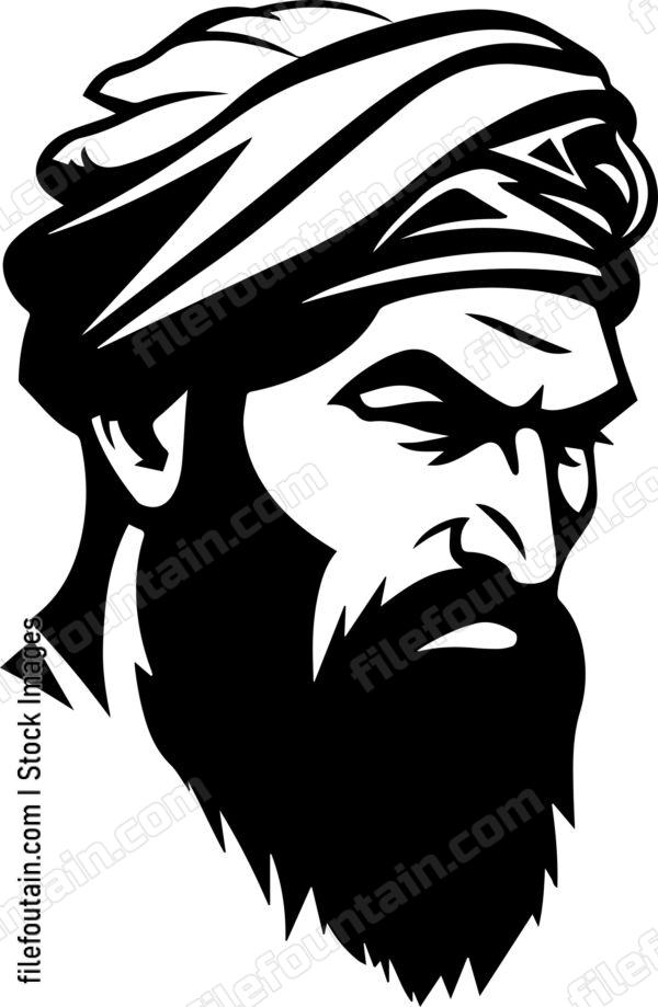 Bearded Man In A Turban