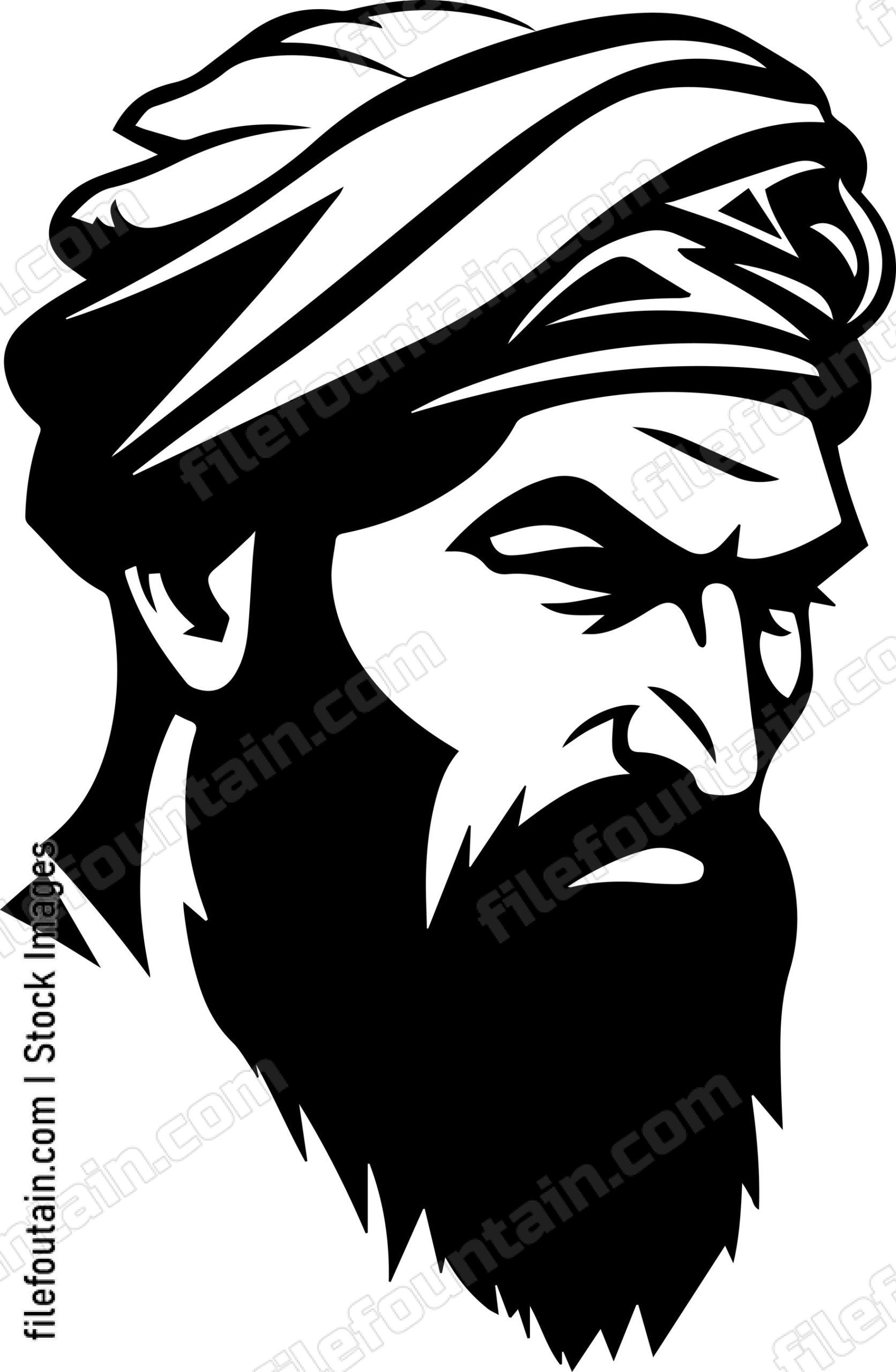 Bearded Man In A Turban