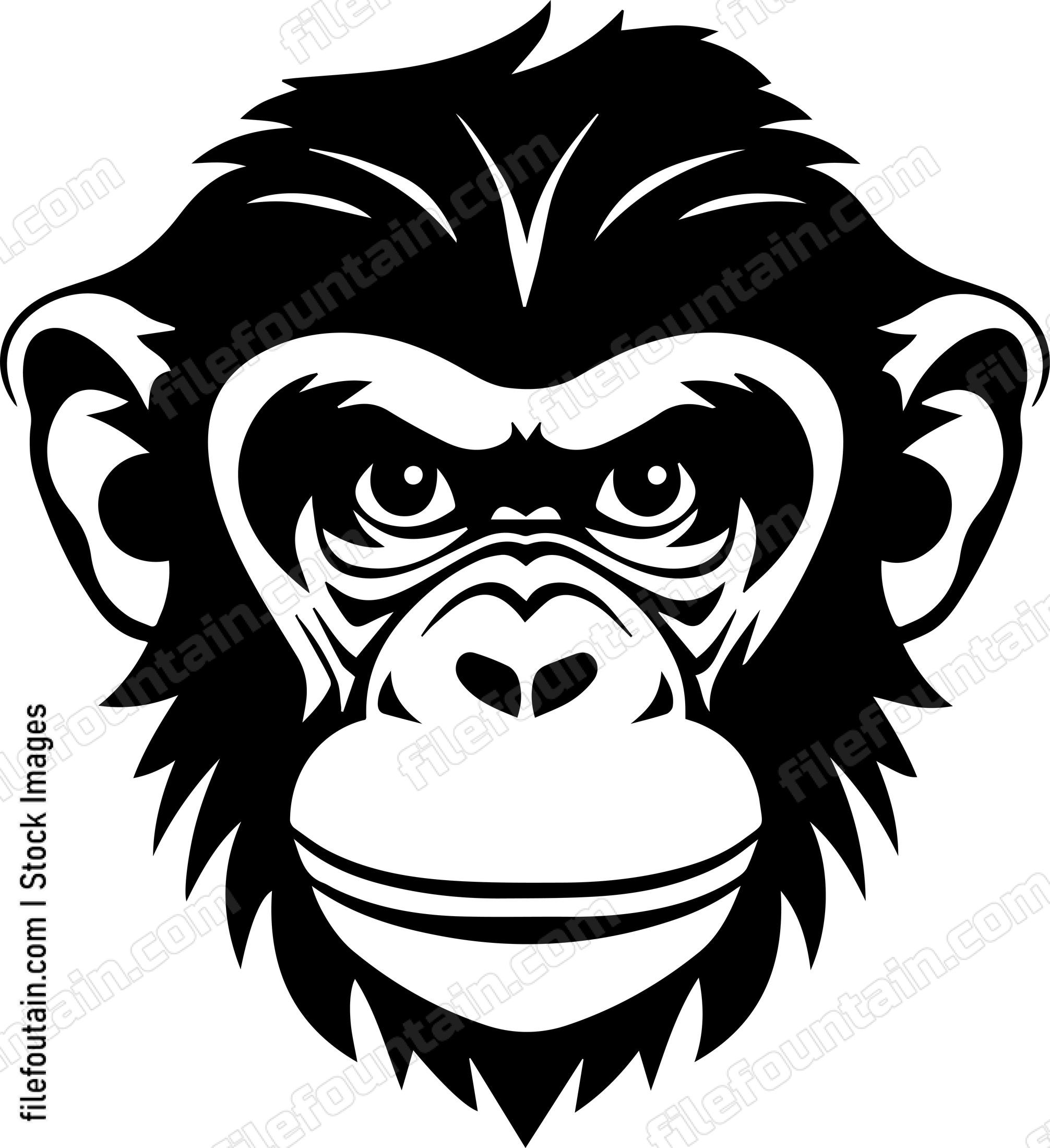 Chimp Monkey Cham bffacfbb