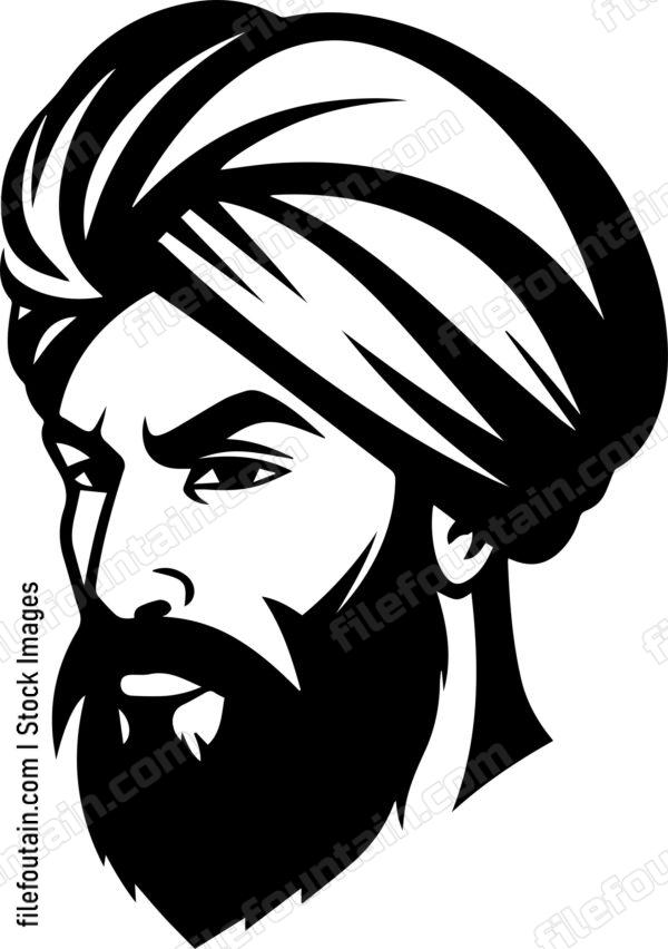 Man Wearing A Turban