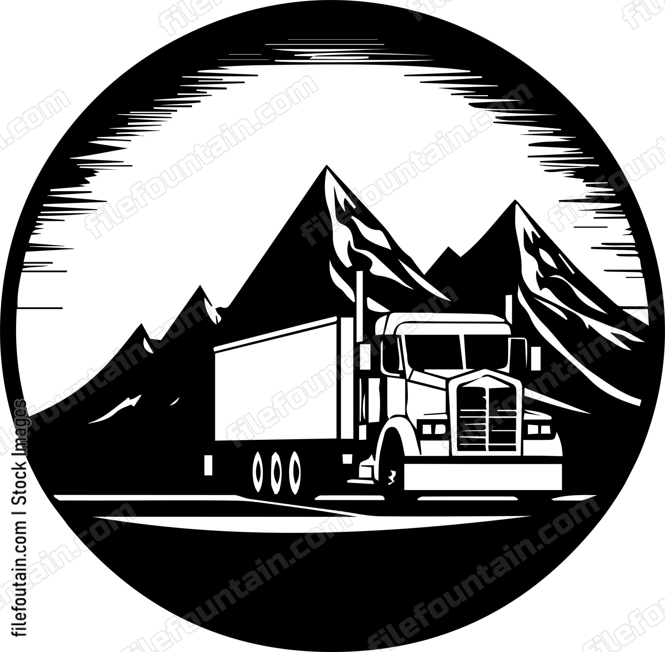Truck On Highway