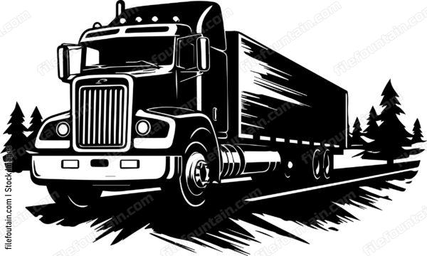 Truck On Highway