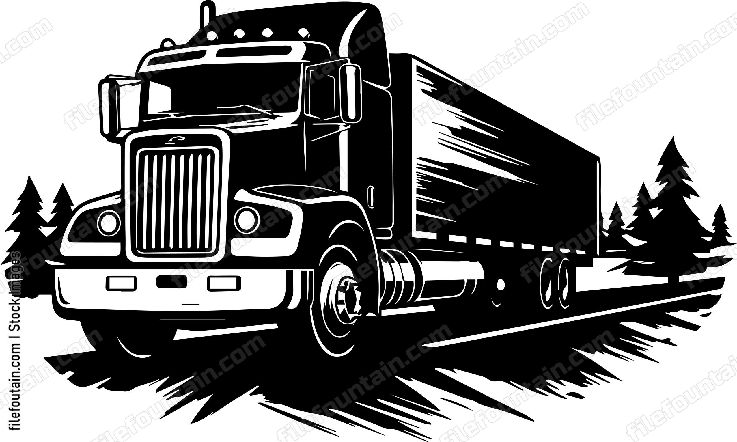 Truck On Highway