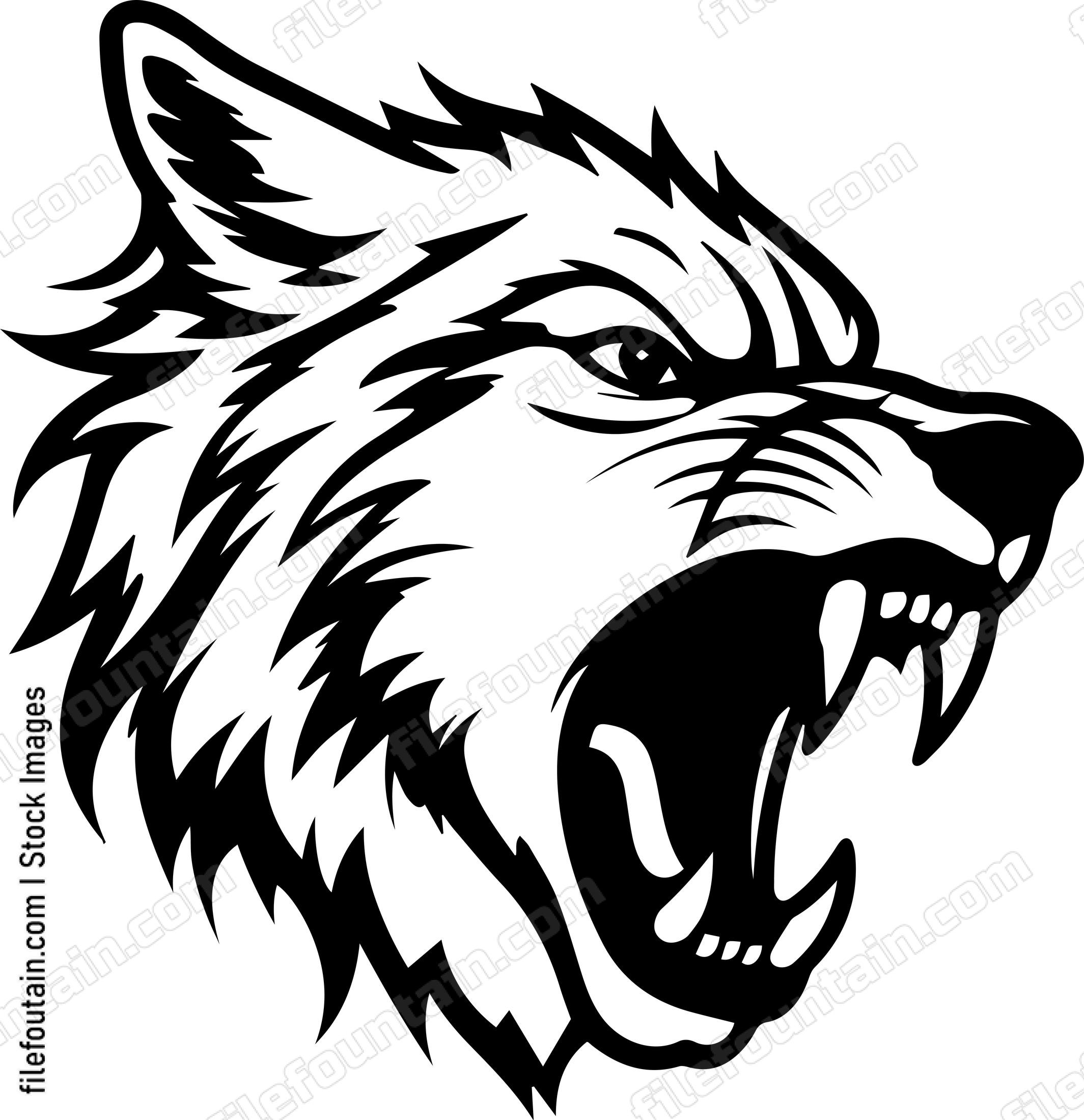 Wolf Roaring