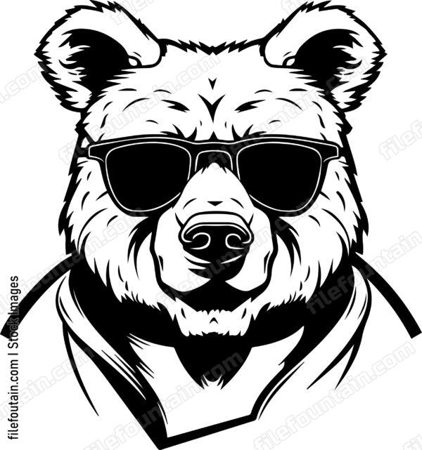 Bear In Sunglasses