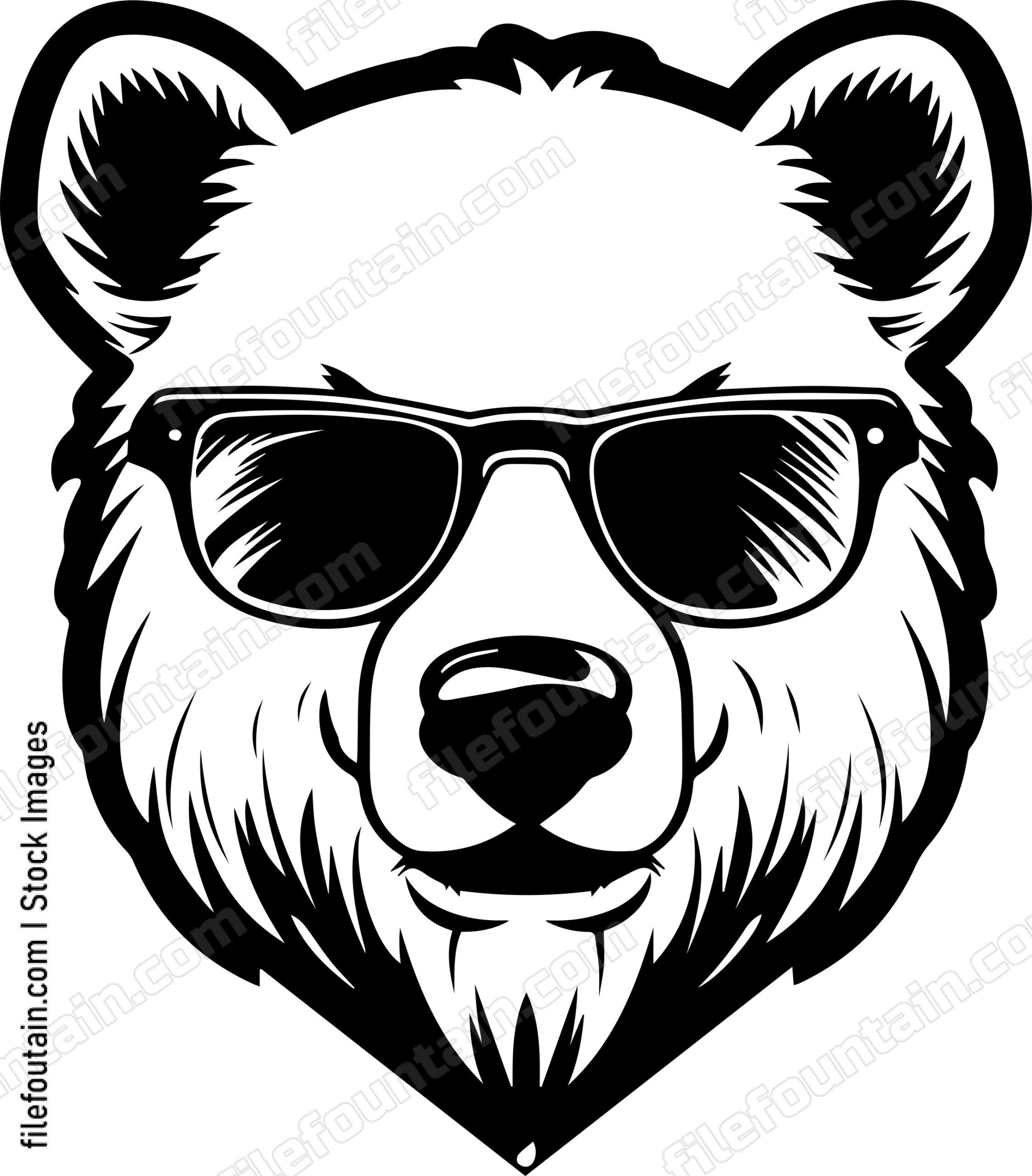 Bear In Sunglasses