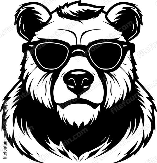 Bear In Sunglasses