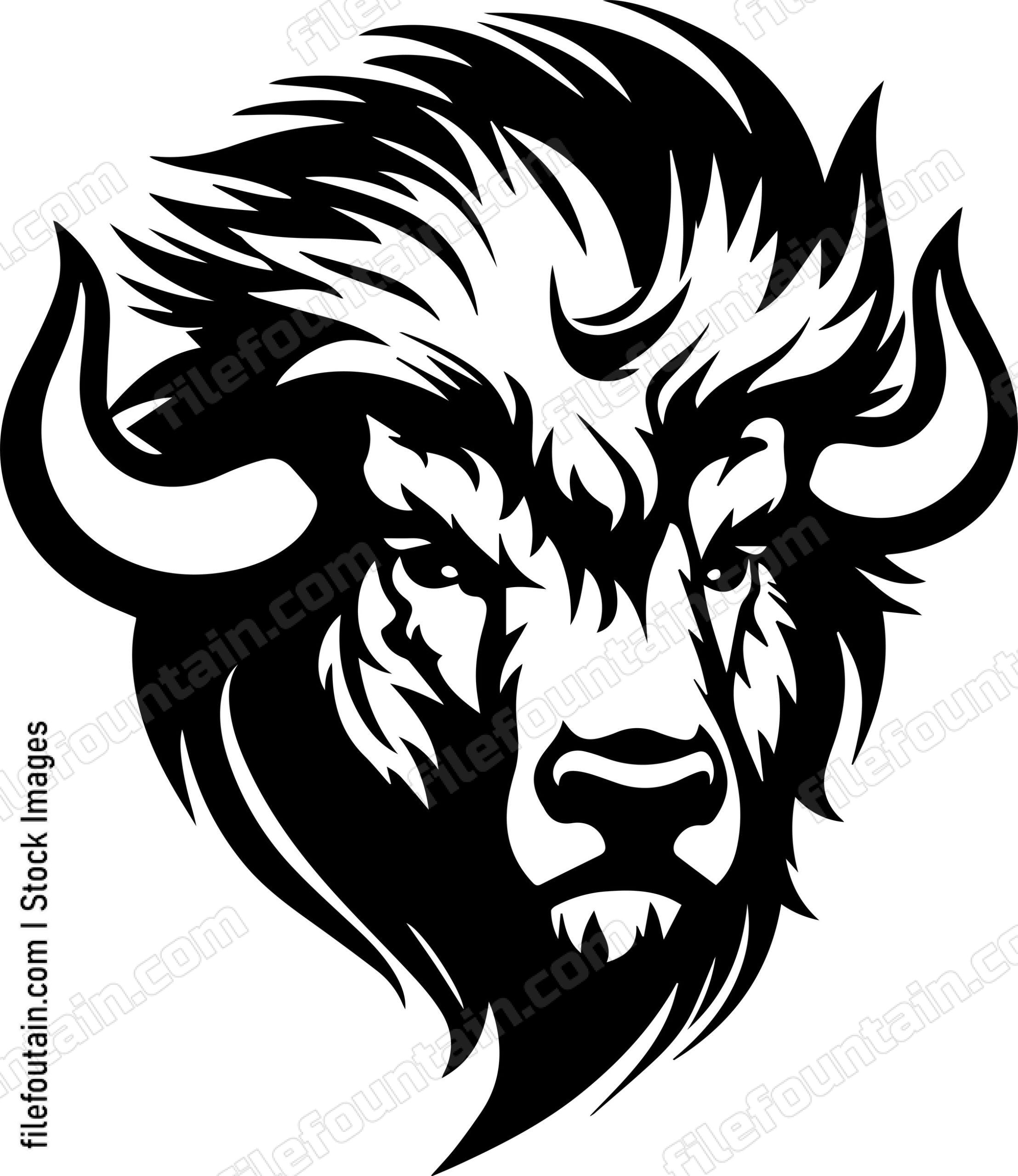 Bison Mascot