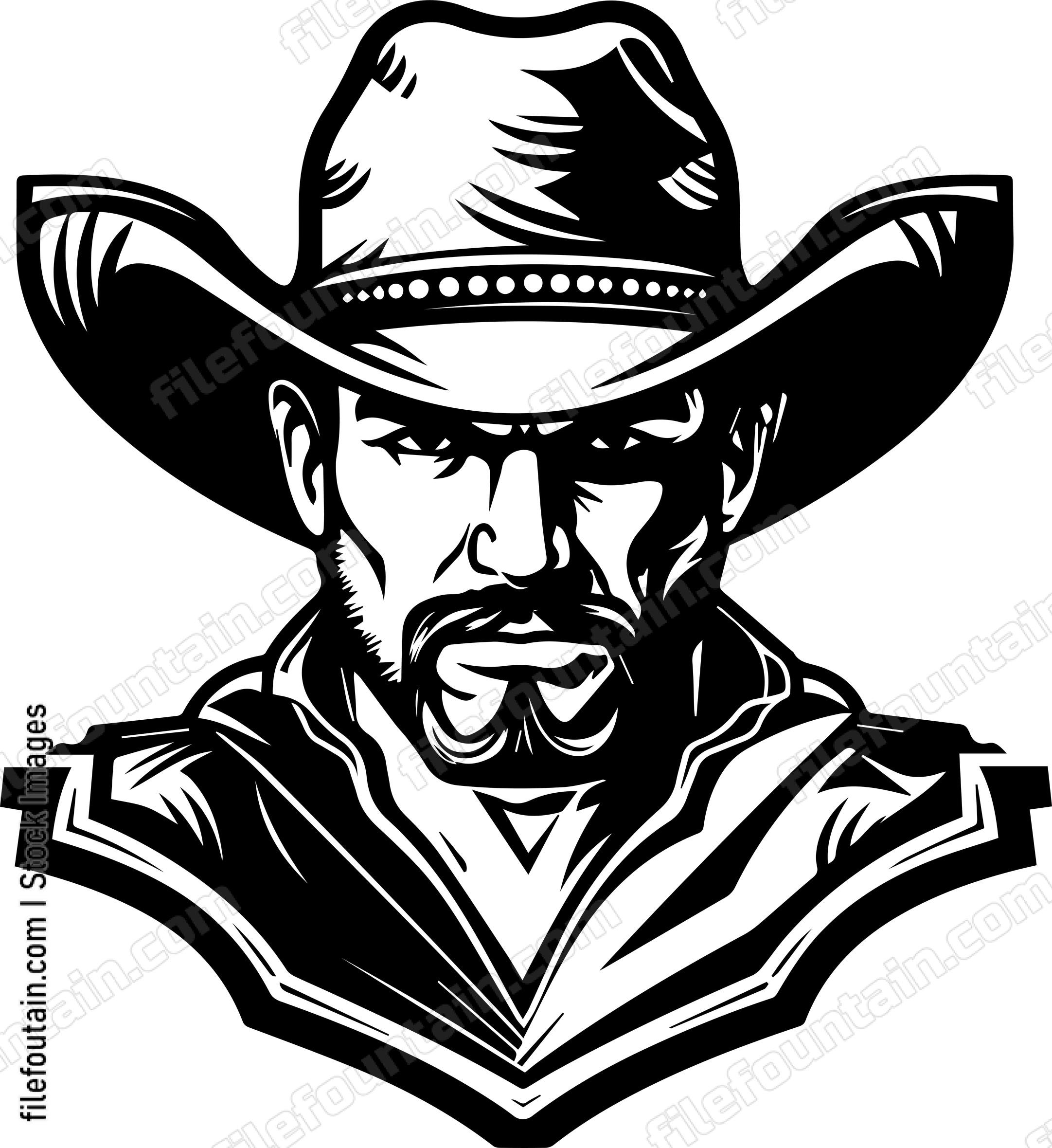 Cowboy Mascot