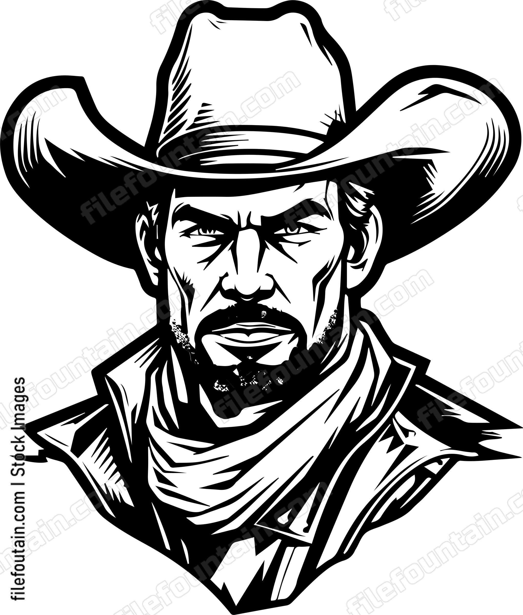 Cowboy Mascot