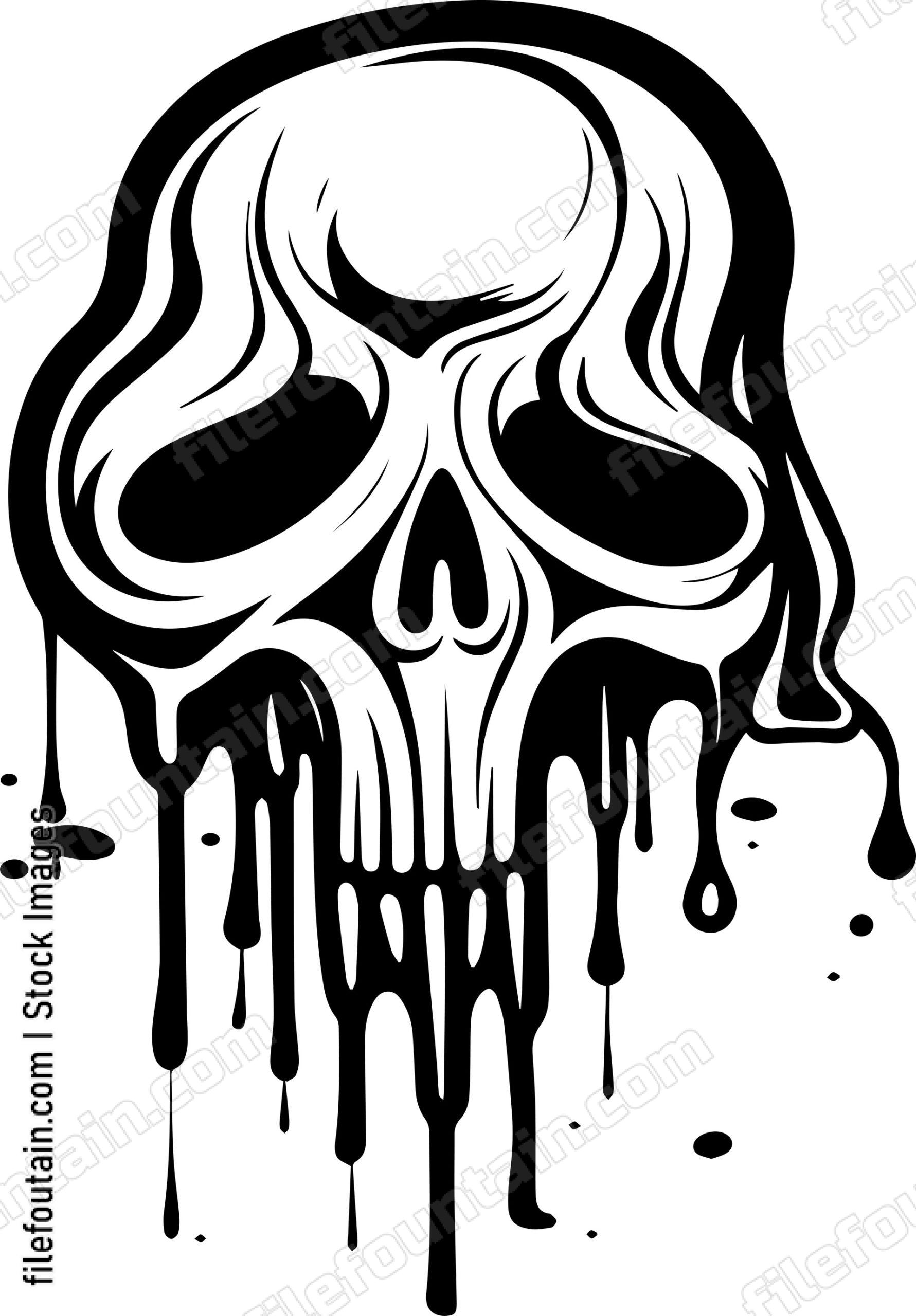 Melting Skull