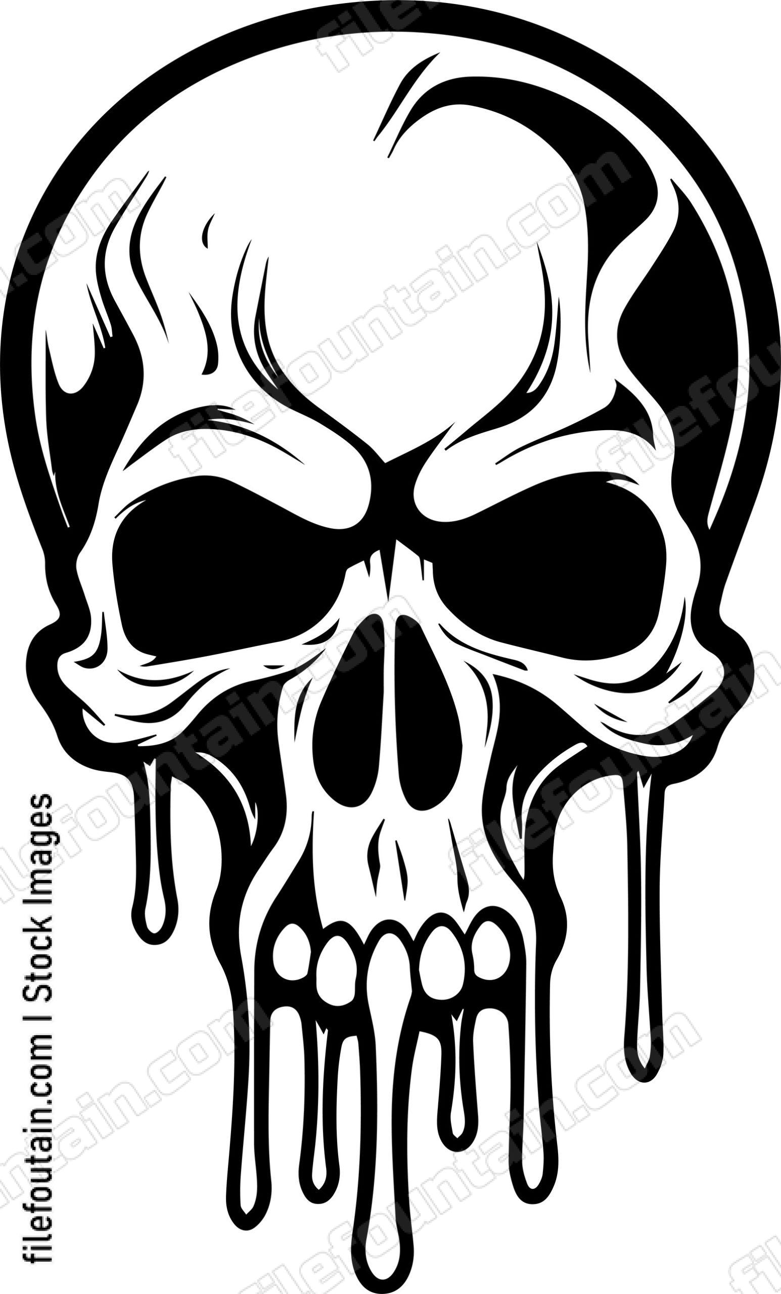 Melting Skull
