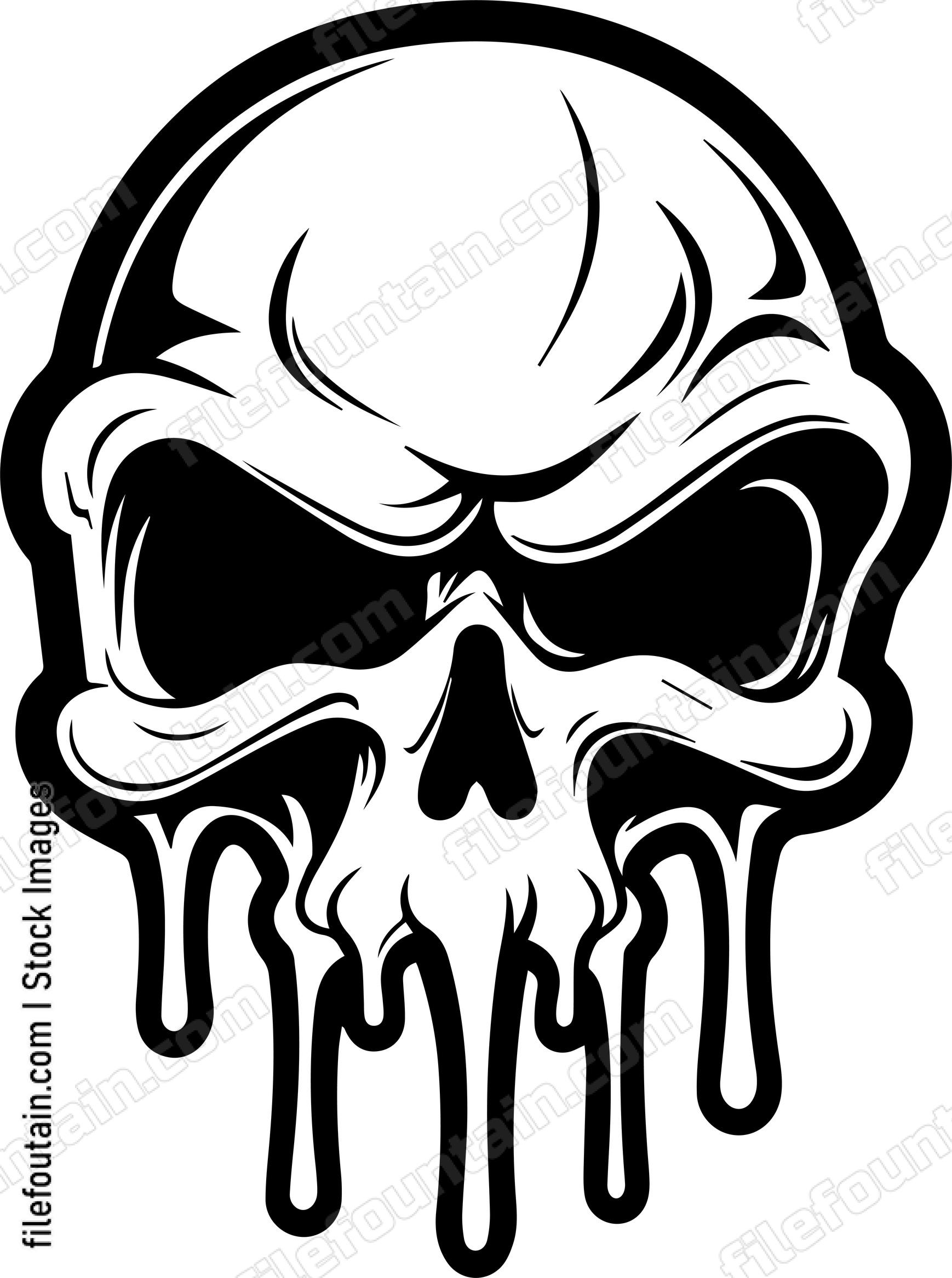 Melting Skull