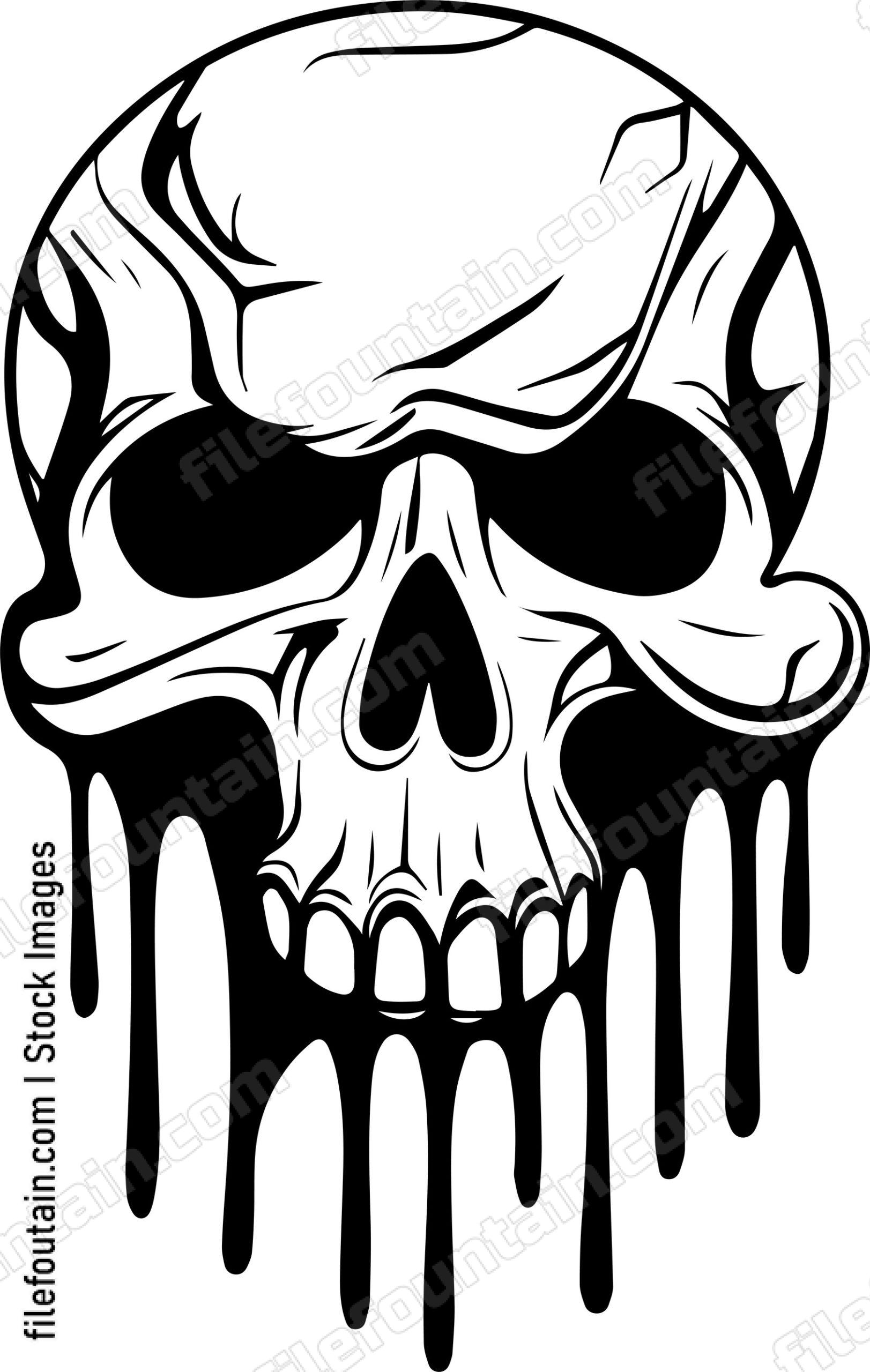Melting Skull