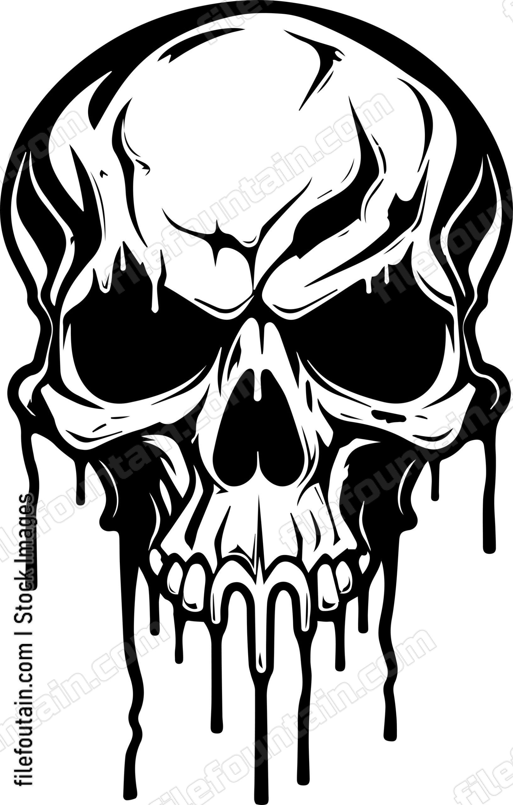 Melting Skull