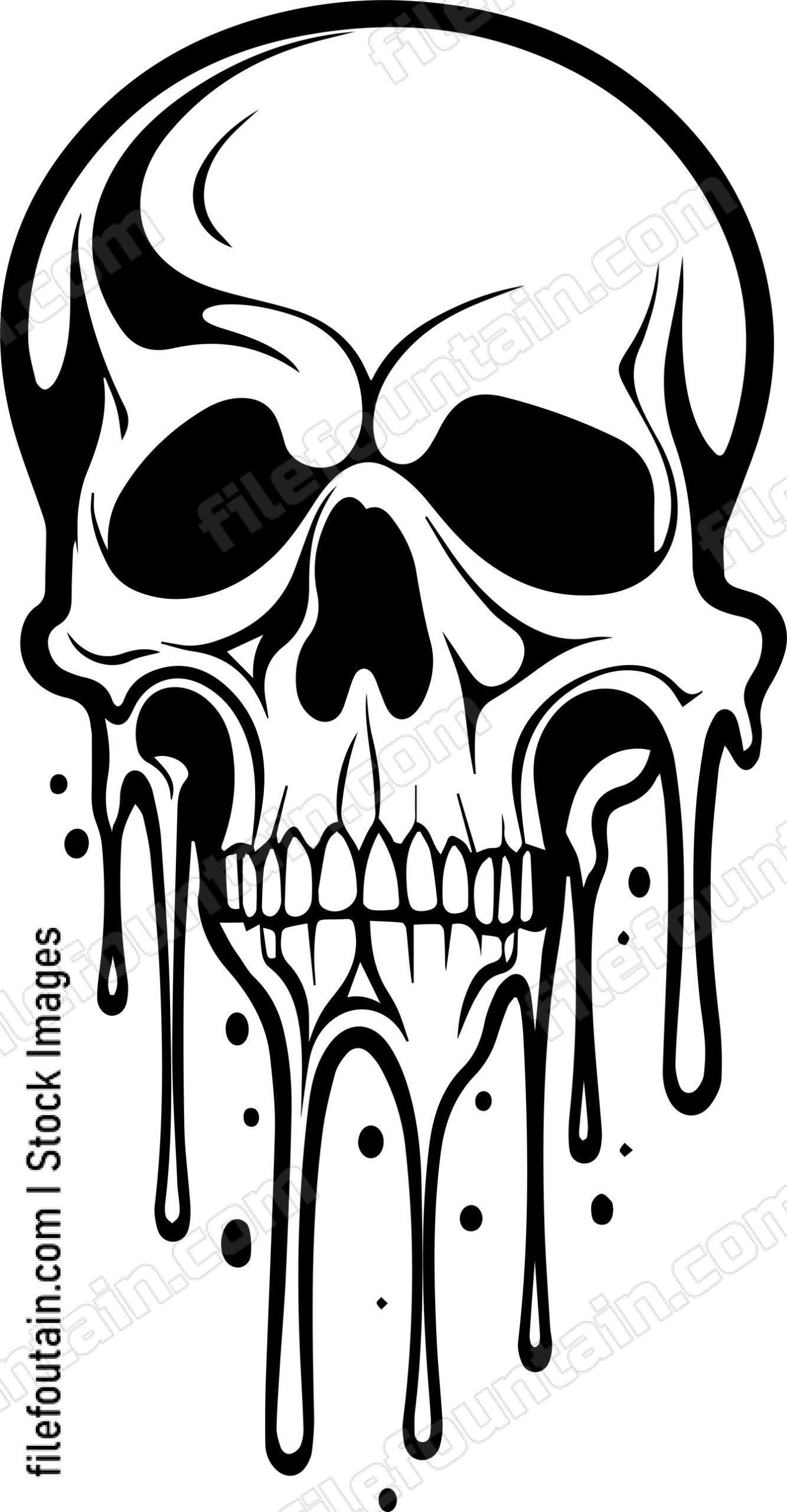 Melting Skull