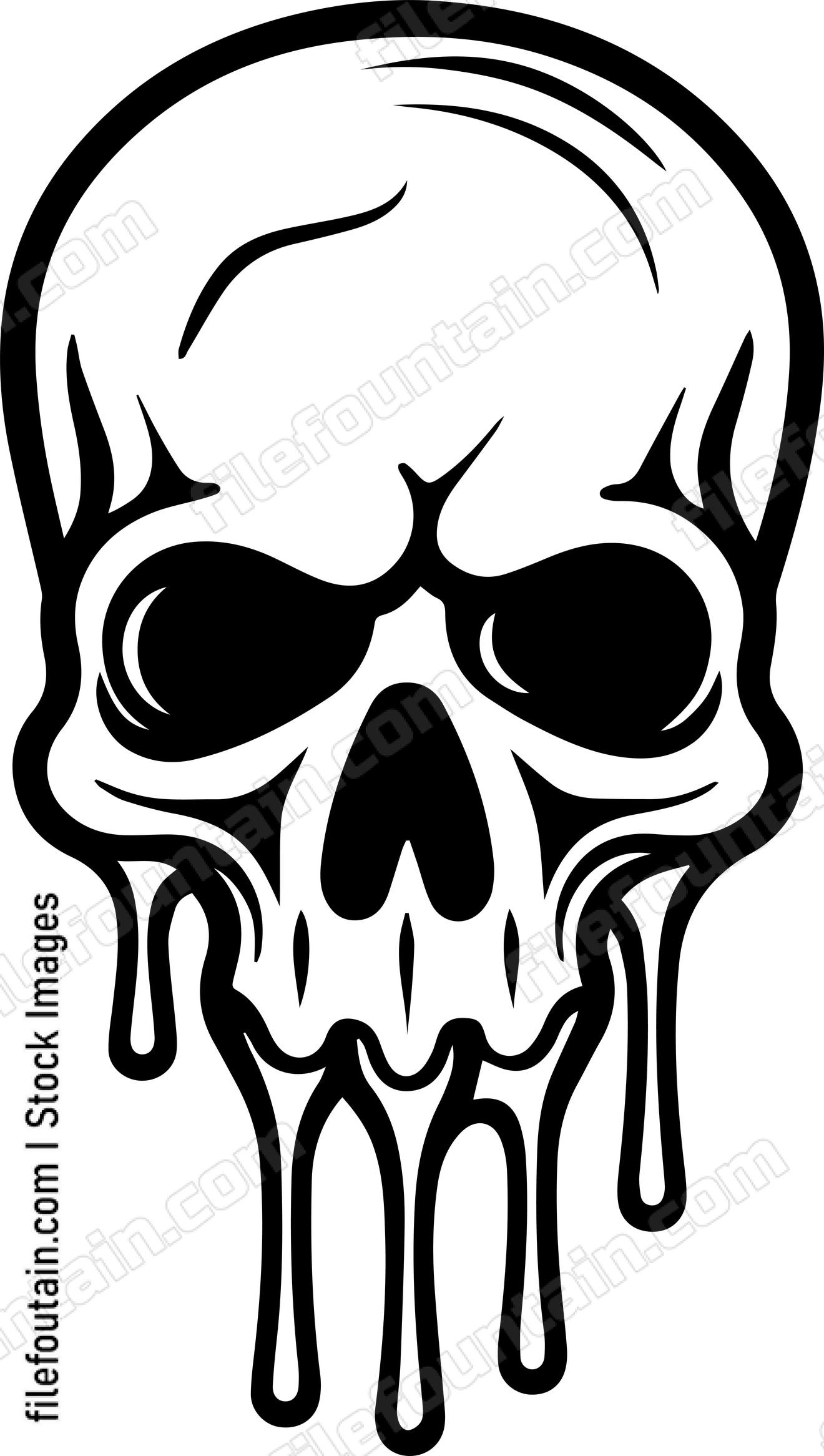 Melting Skull