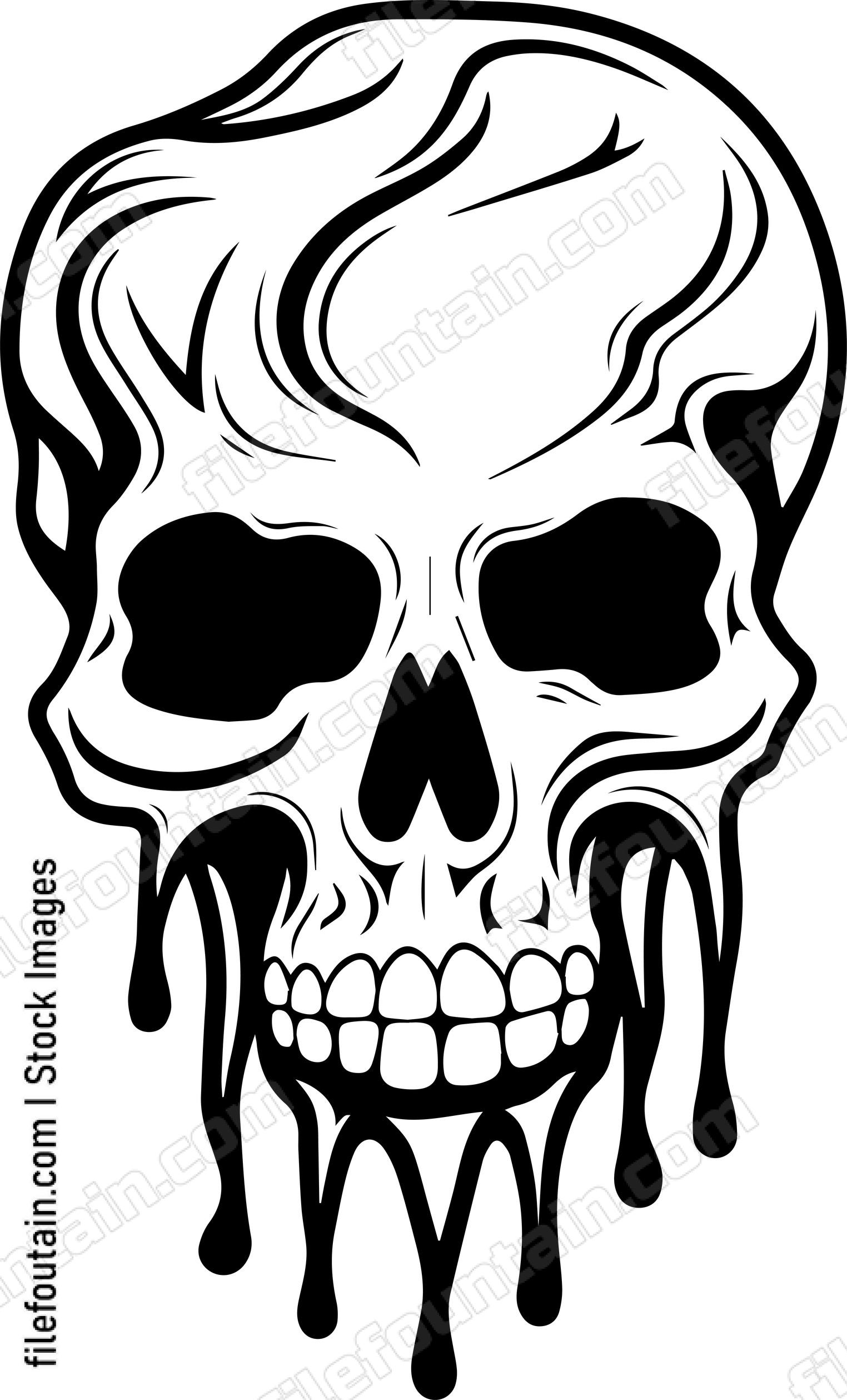 Melting Skull