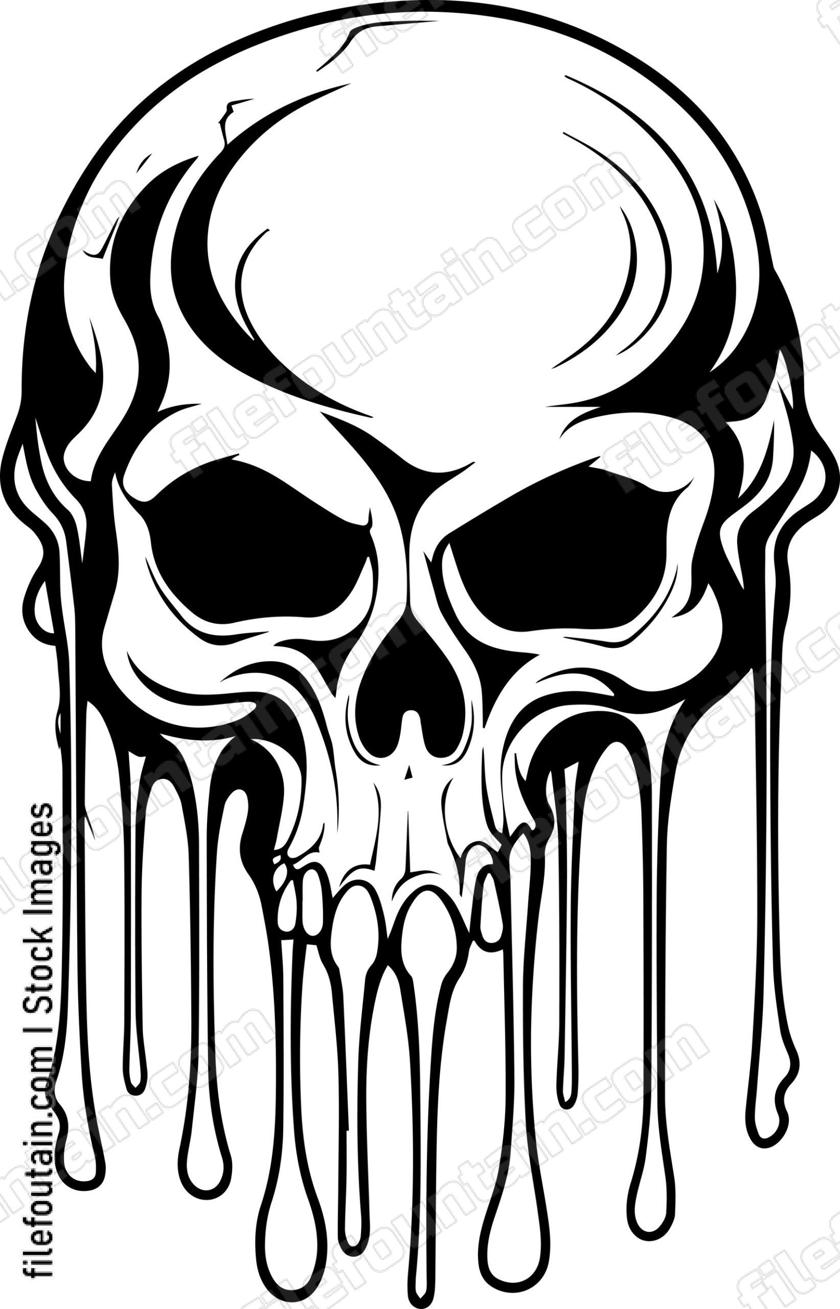 Melting Skull