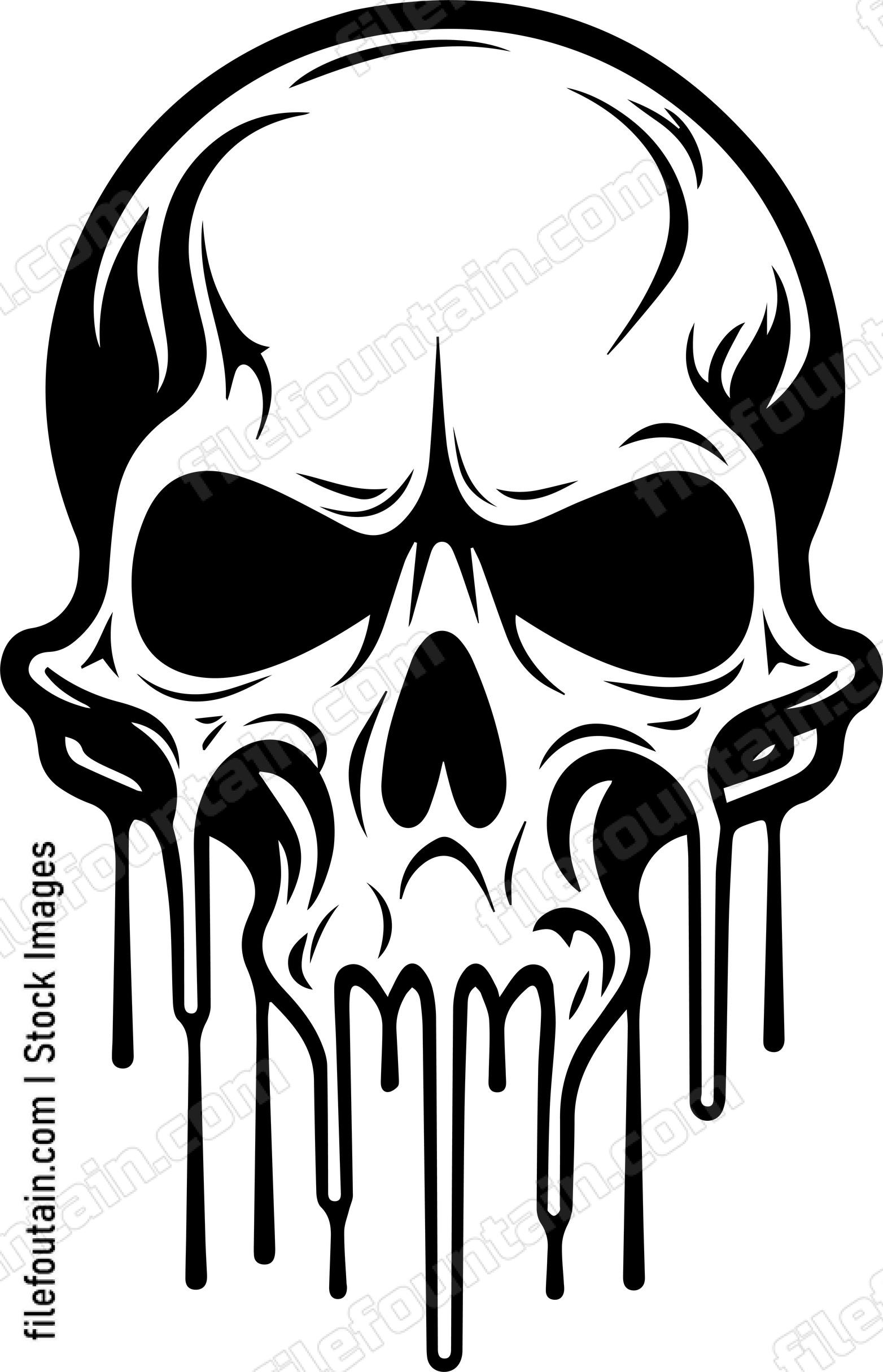 Melting Skull