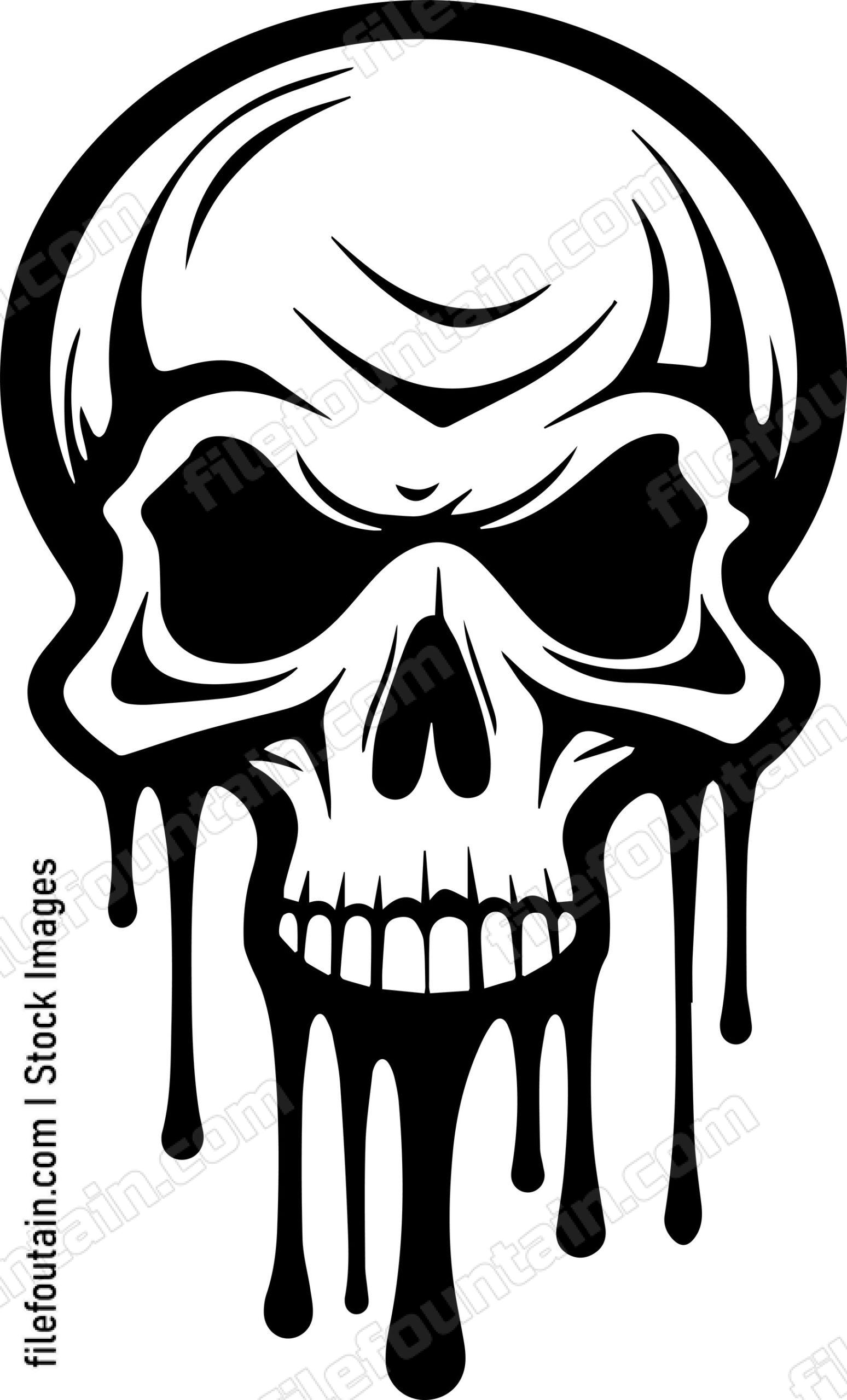 Melting Skull