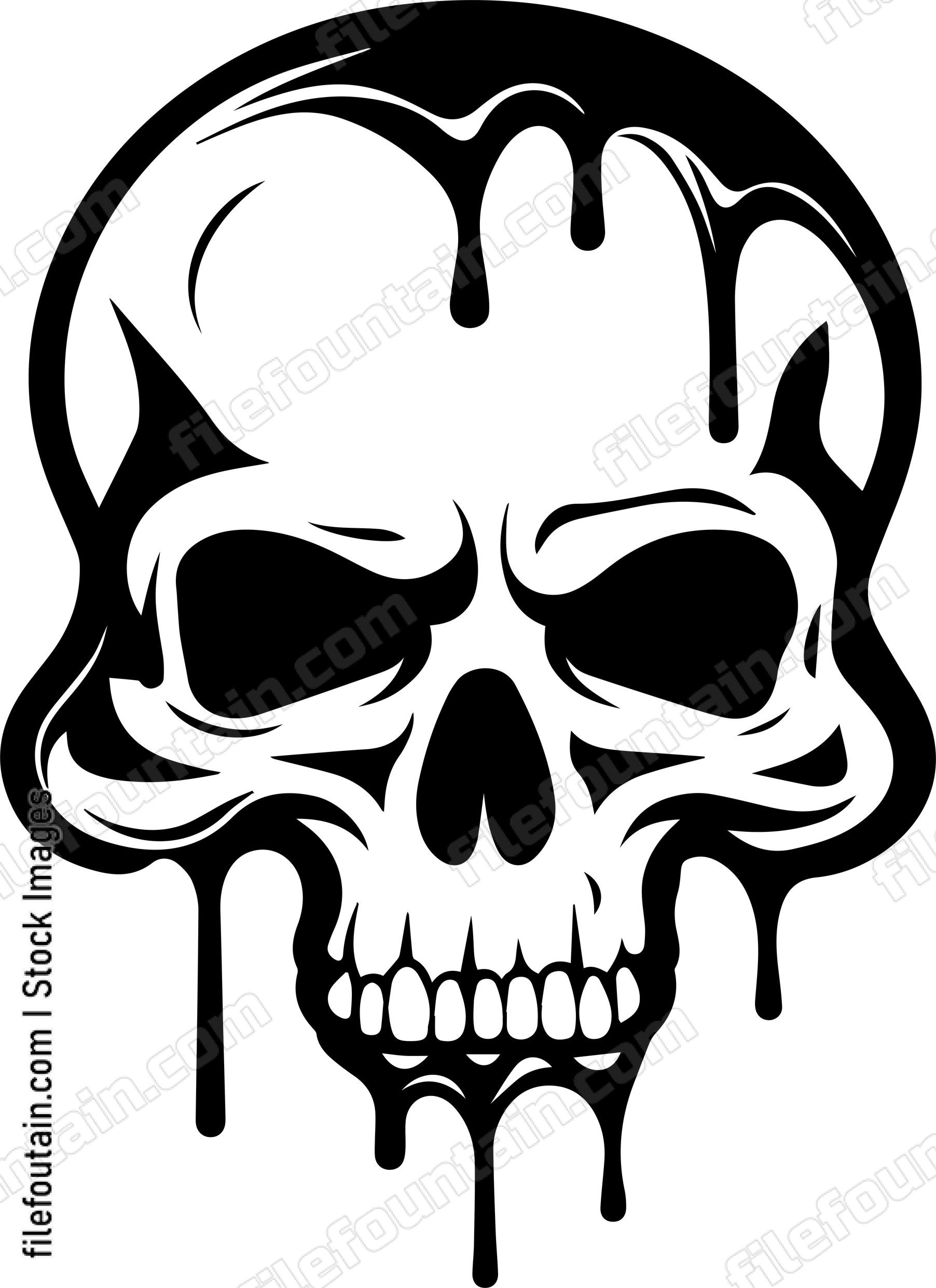 Melting Skull