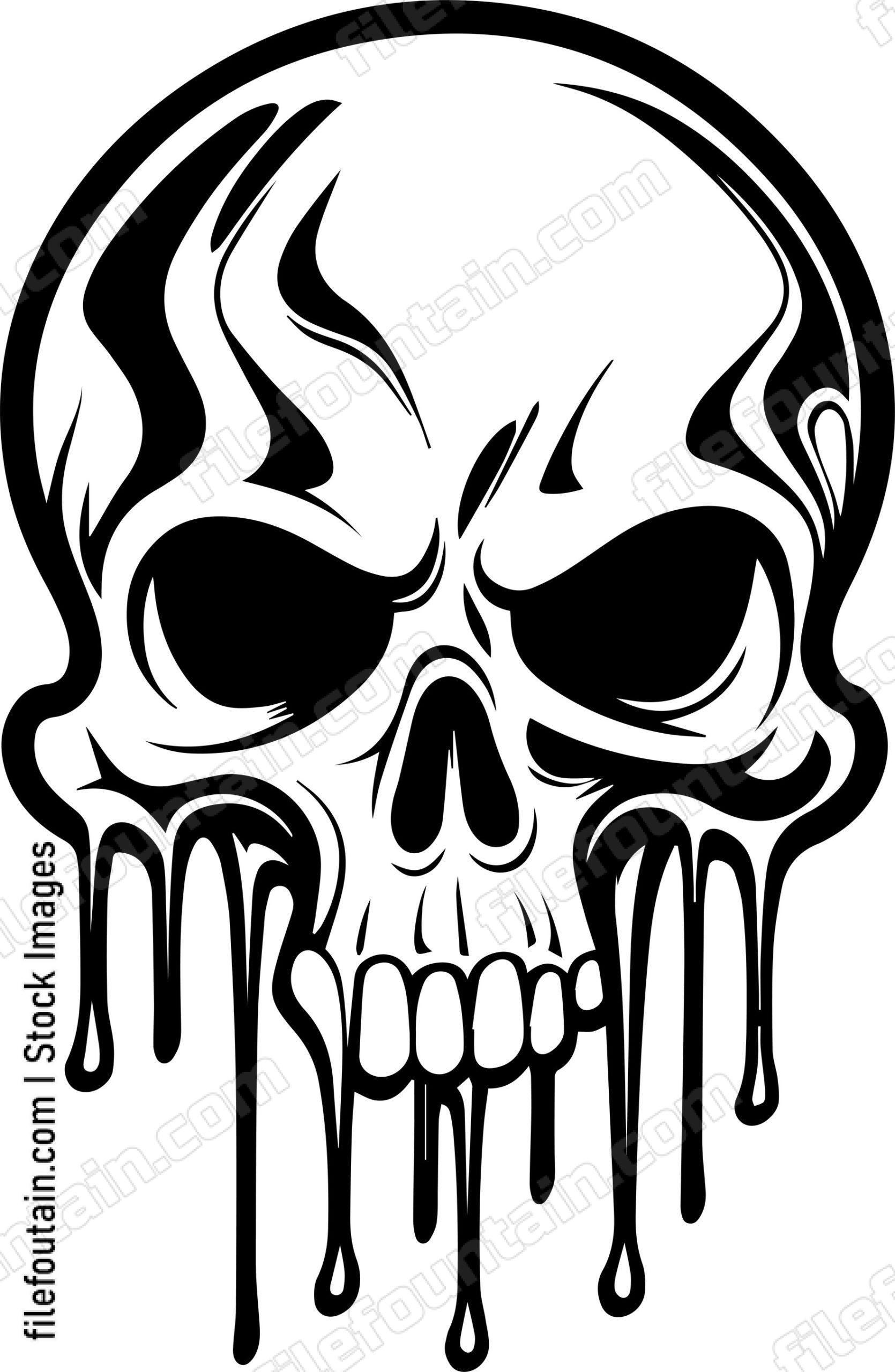Melting Skull