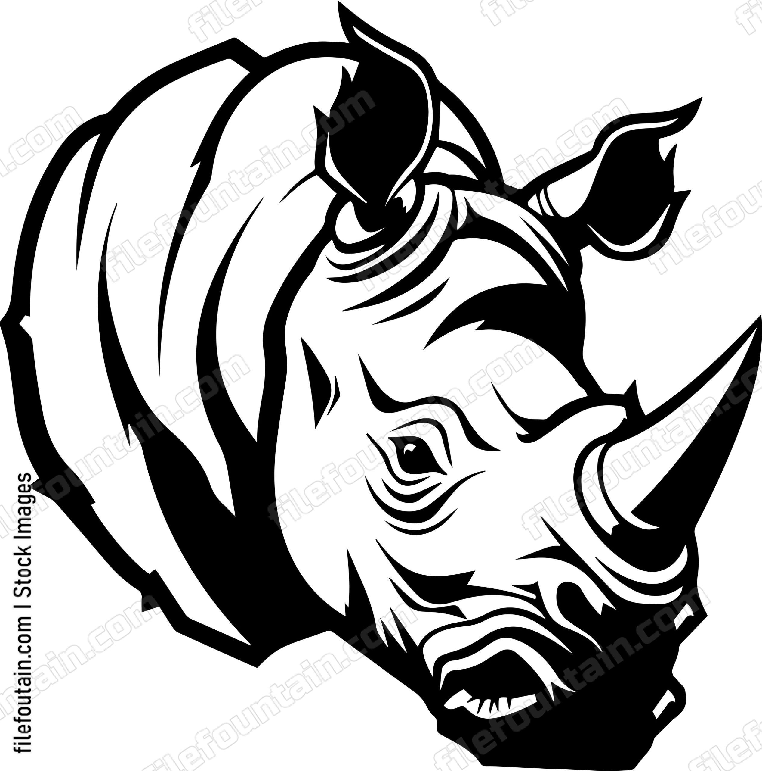 Rhino Mascot