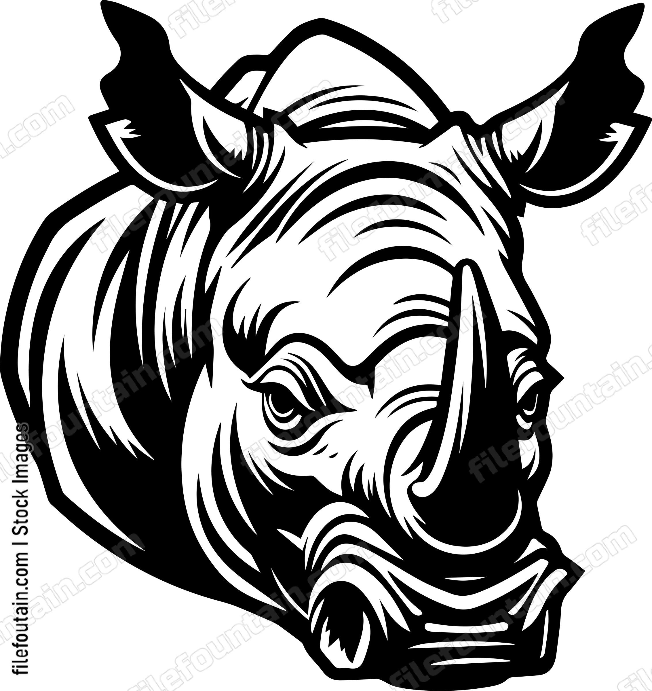 Rhino Mascot